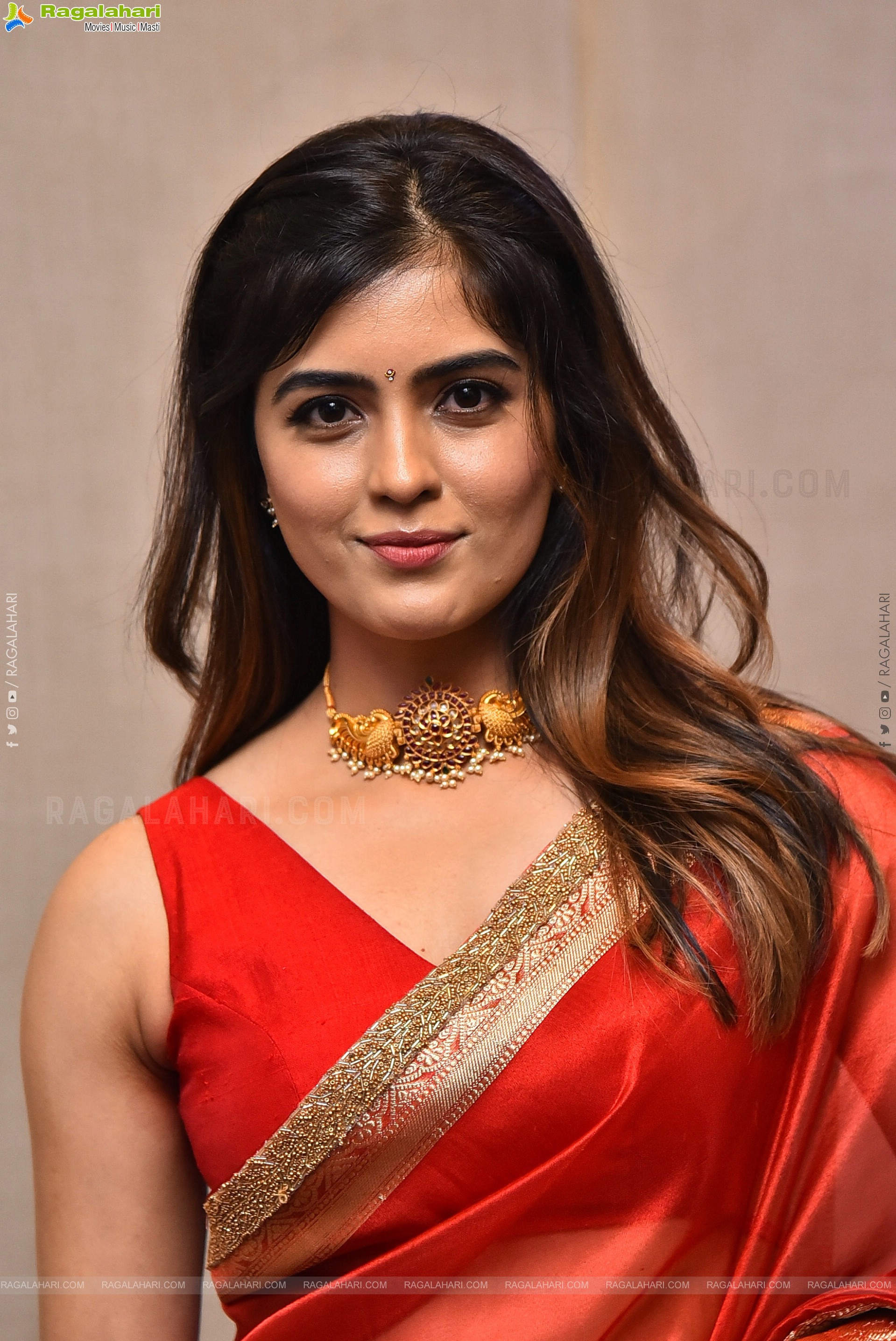 Amritha Aiyer at Bachhalamalli Pre Release Event, HD Gallery