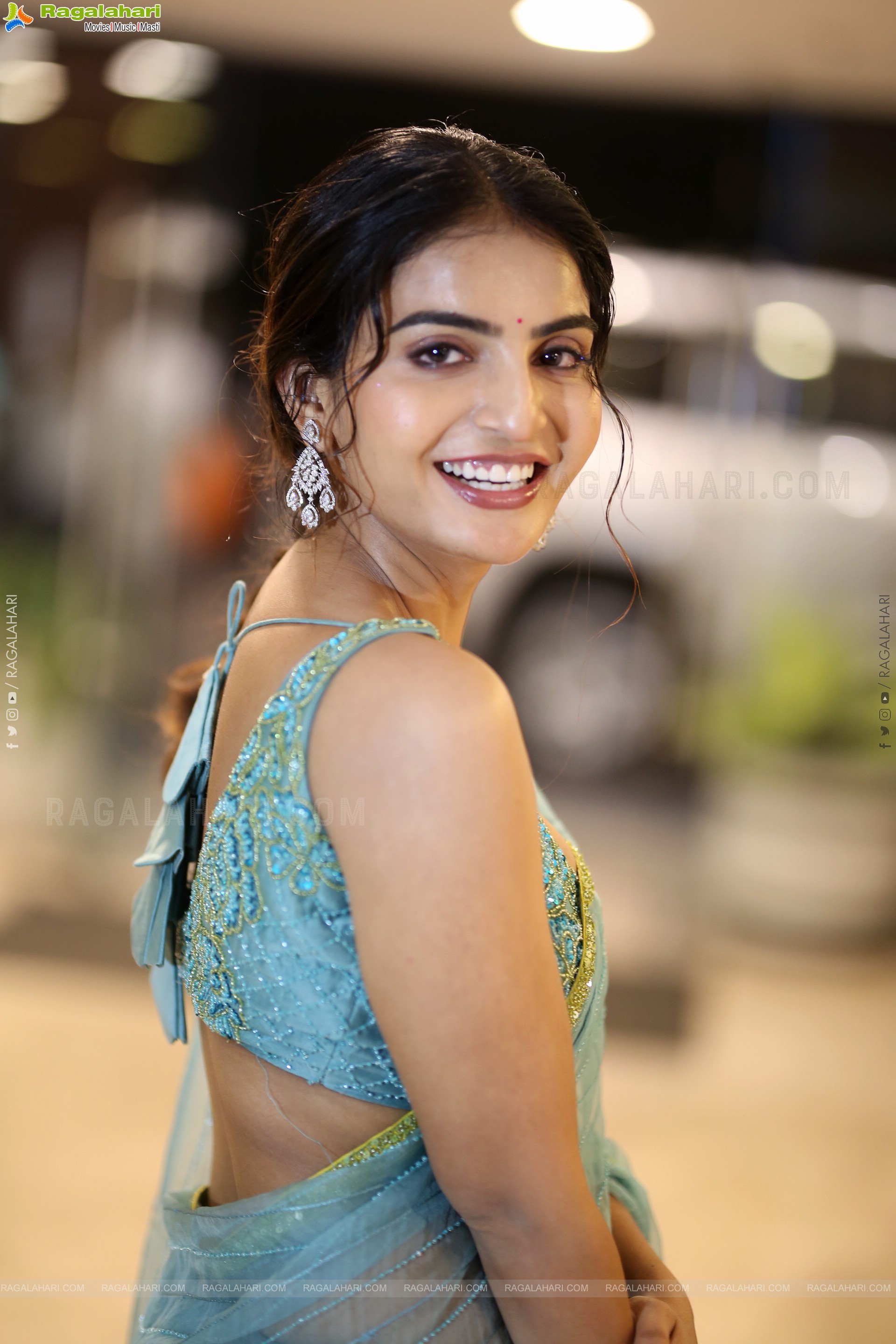 Ananya Nagalla at Sreekakulam Sherlock Holmes Pre-release Event, HD Gallery