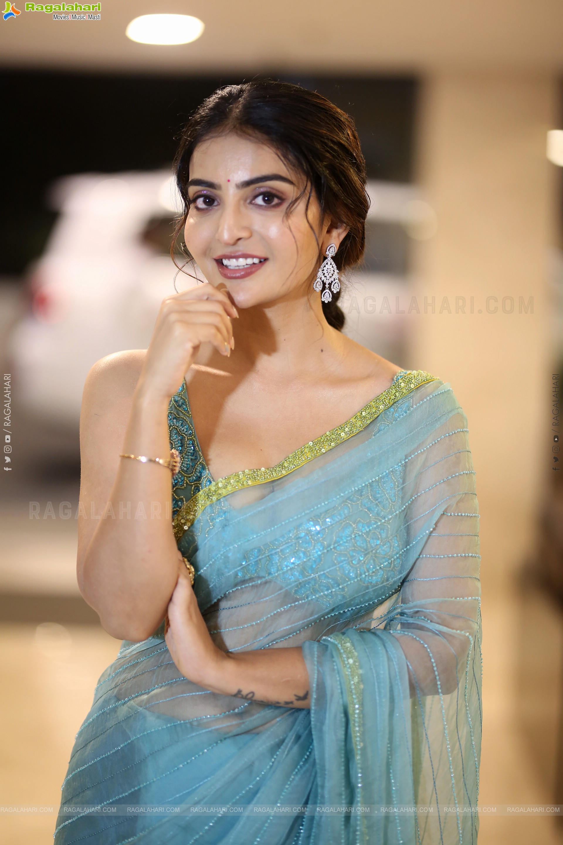 Ananya Nagalla at Sreekakulam Sherlock Holmes Pre-release Event, HD Gallery