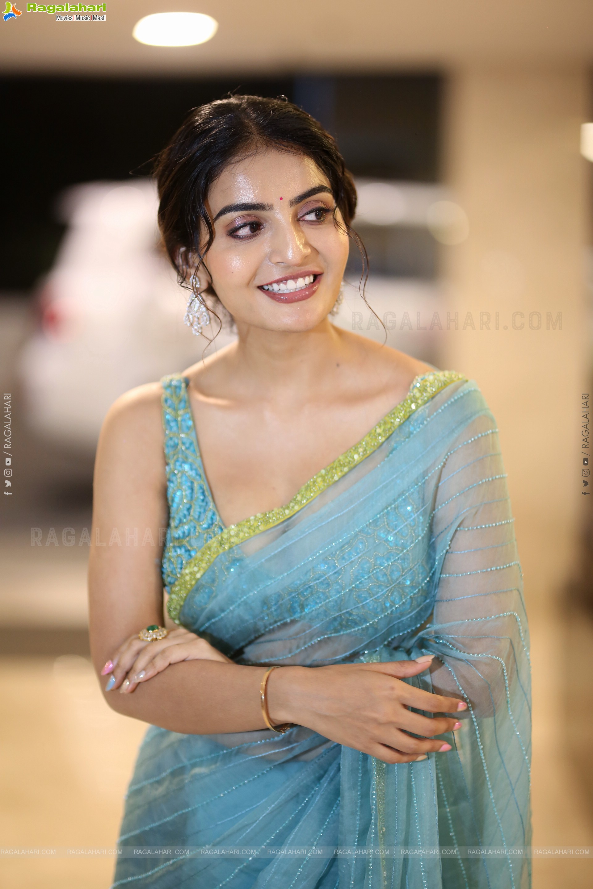 Ananya Nagalla at Sreekakulam Sherlock Holmes Pre-release Event, HD Gallery