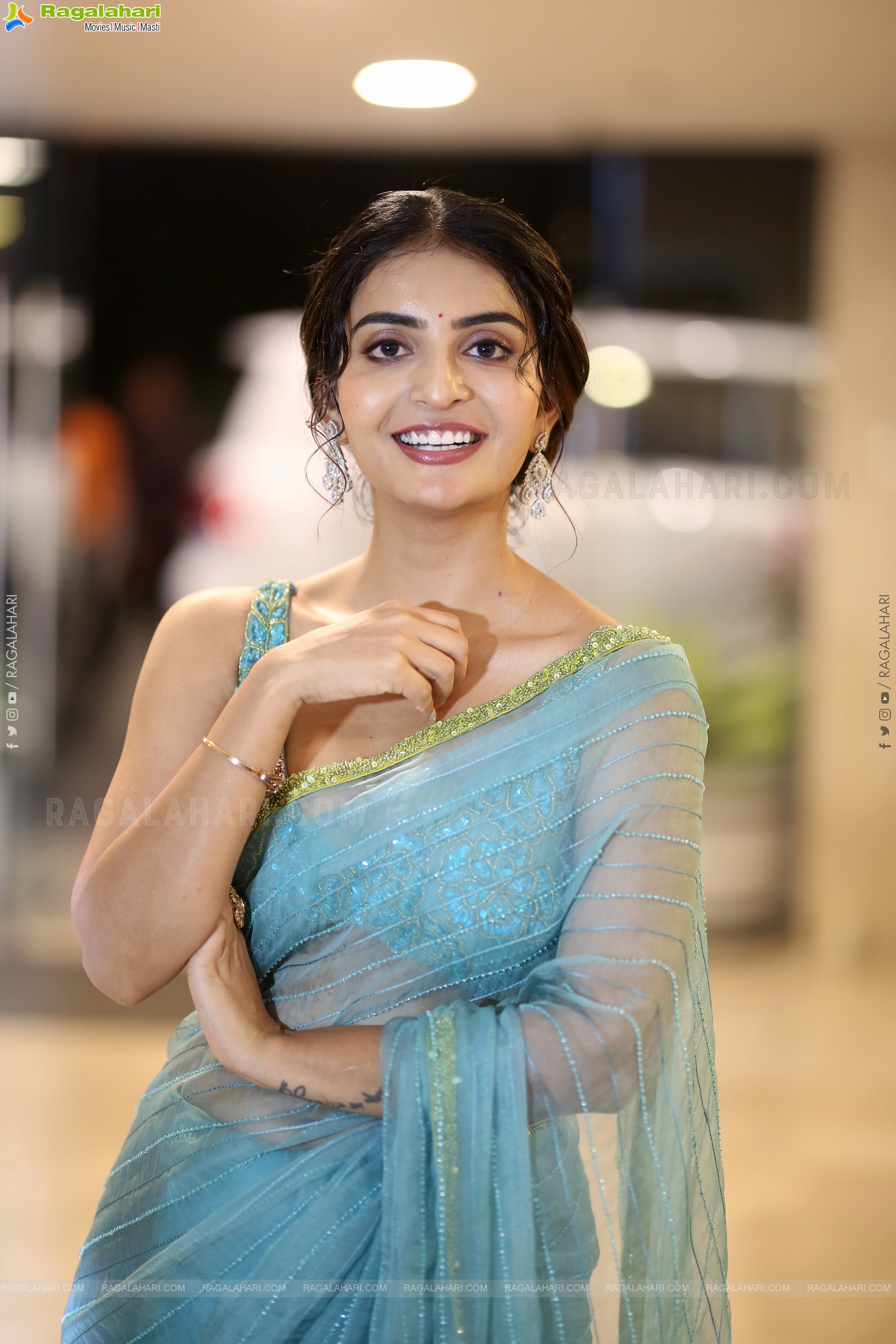 Ananya Nagalla at Sreekakulam Sherlock Holmes Pre-release Event, HD Gallery