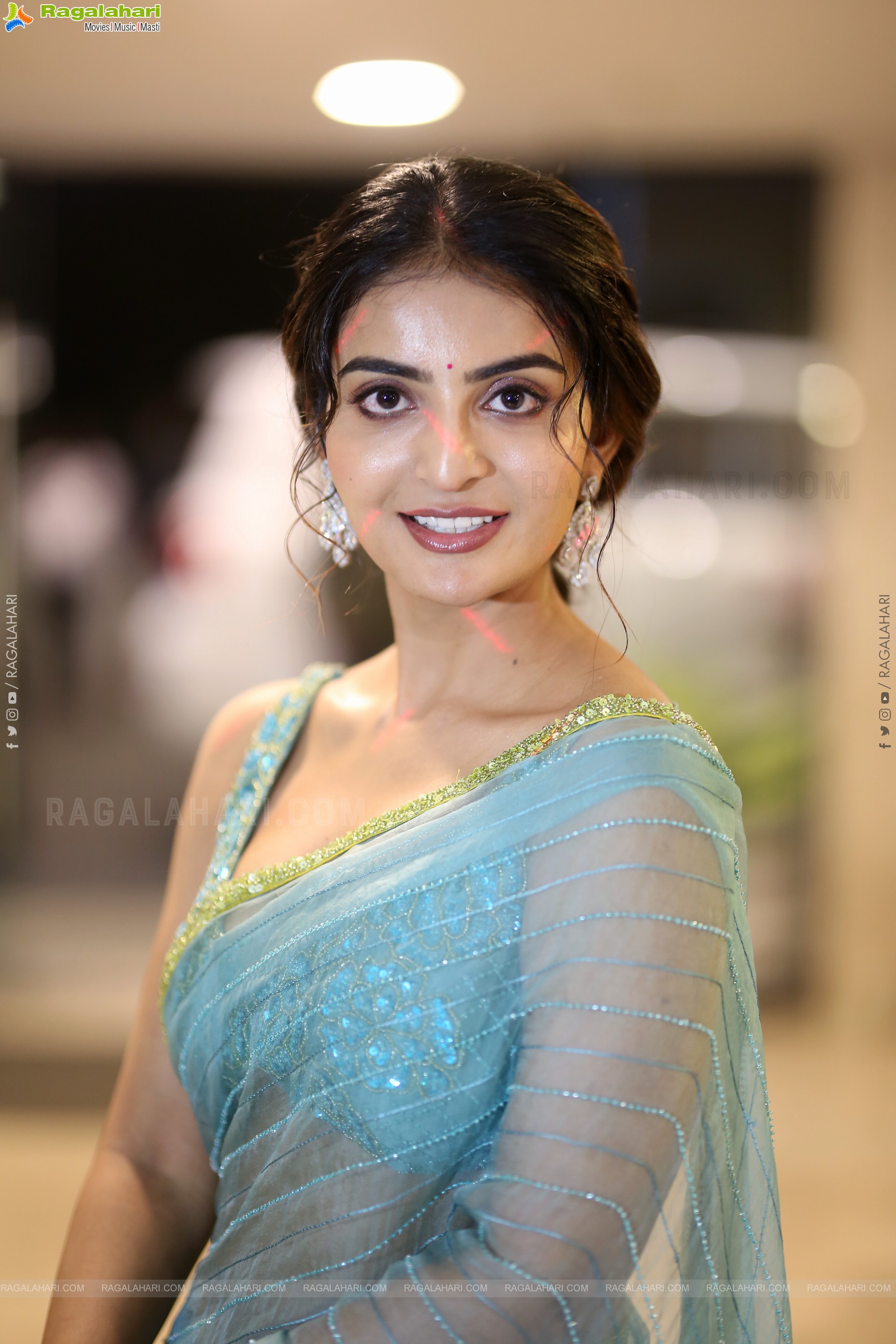 Ananya Nagalla at Sreekakulam Sherlock Holmes Pre-release Event, HD Gallery