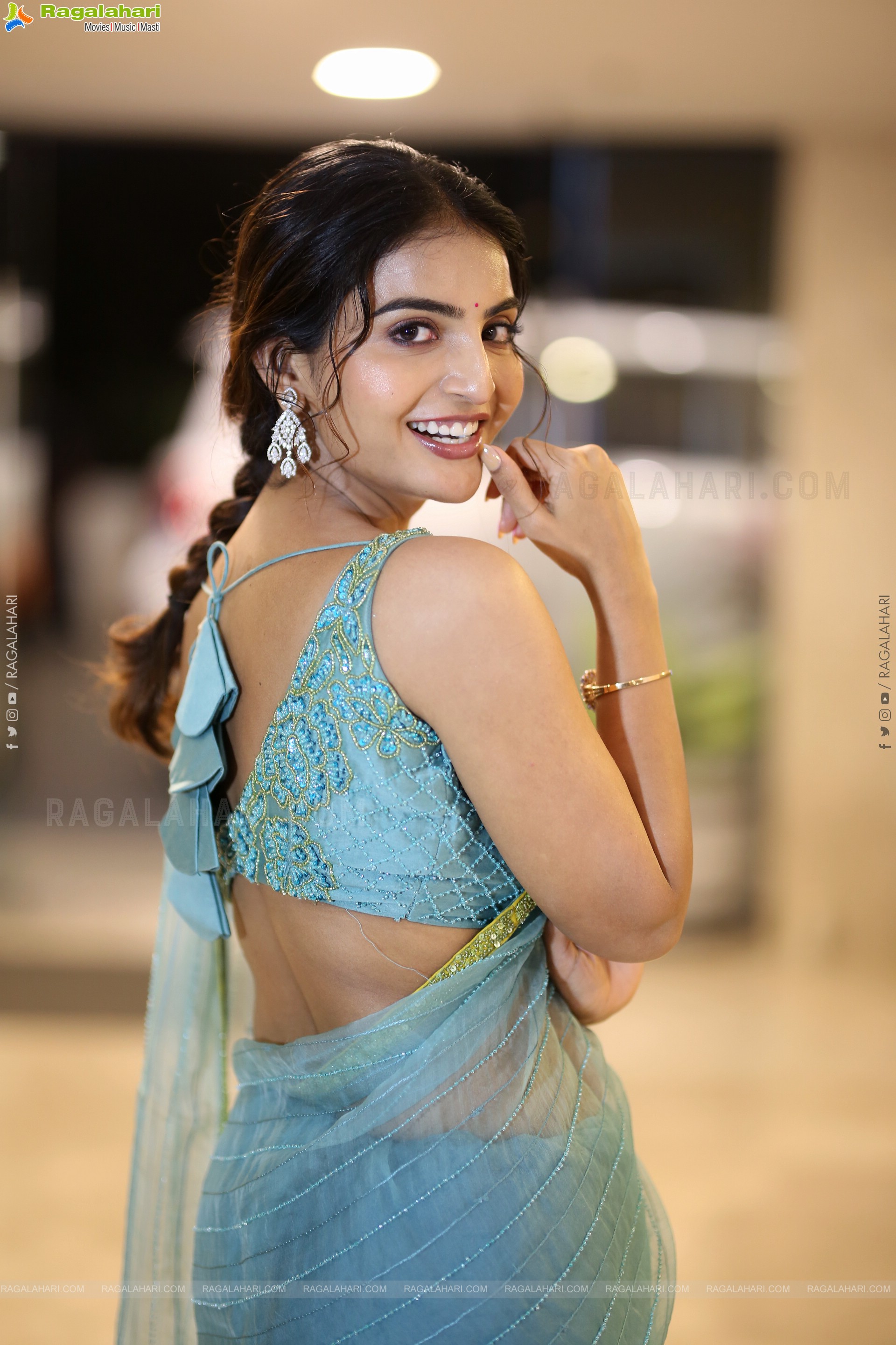 Ananya Nagalla at Sreekakulam Sherlock Holmes Pre-release Event, HD Gallery