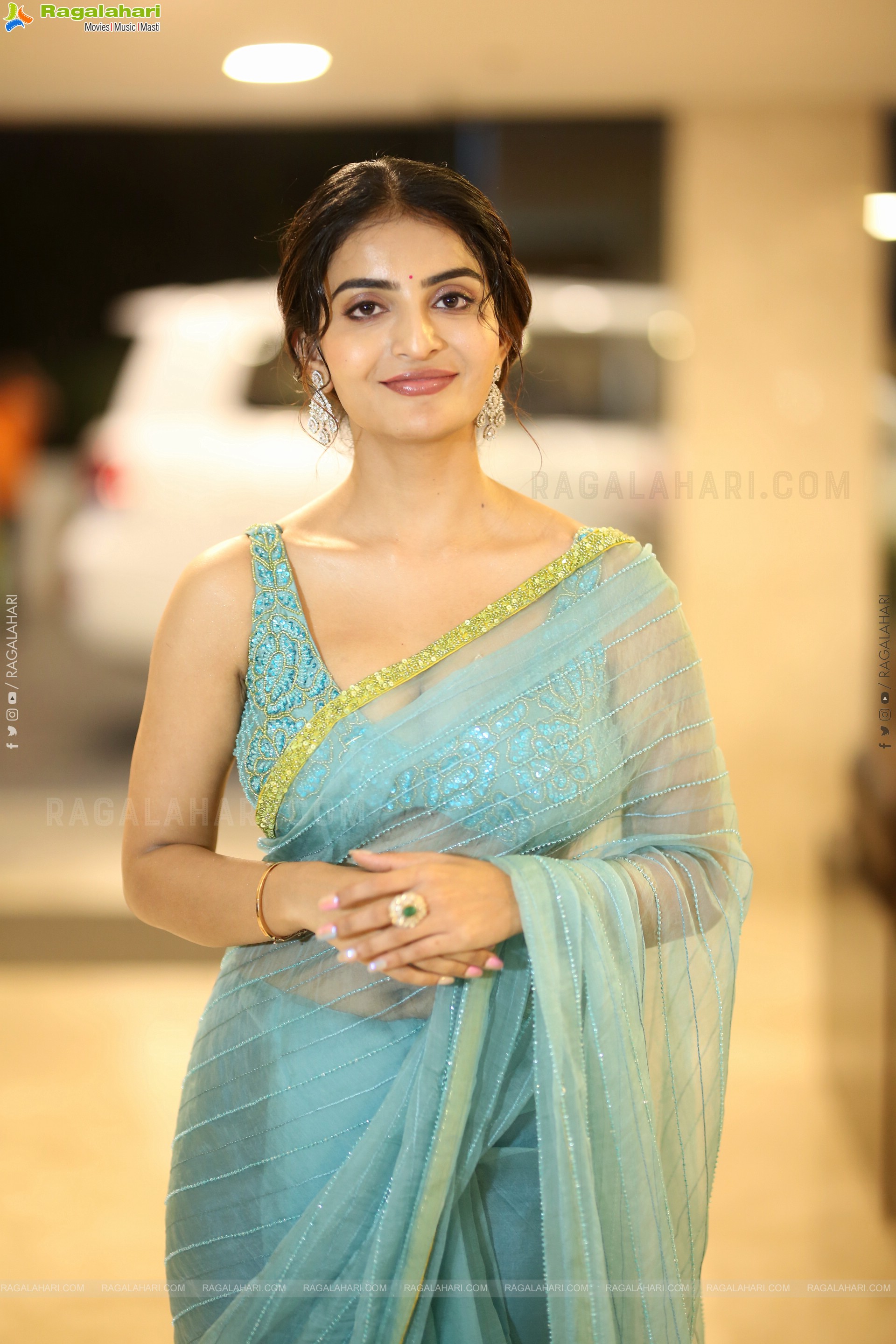 Ananya Nagalla at Sreekakulam Sherlock Holmes Pre-release Event, HD Gallery