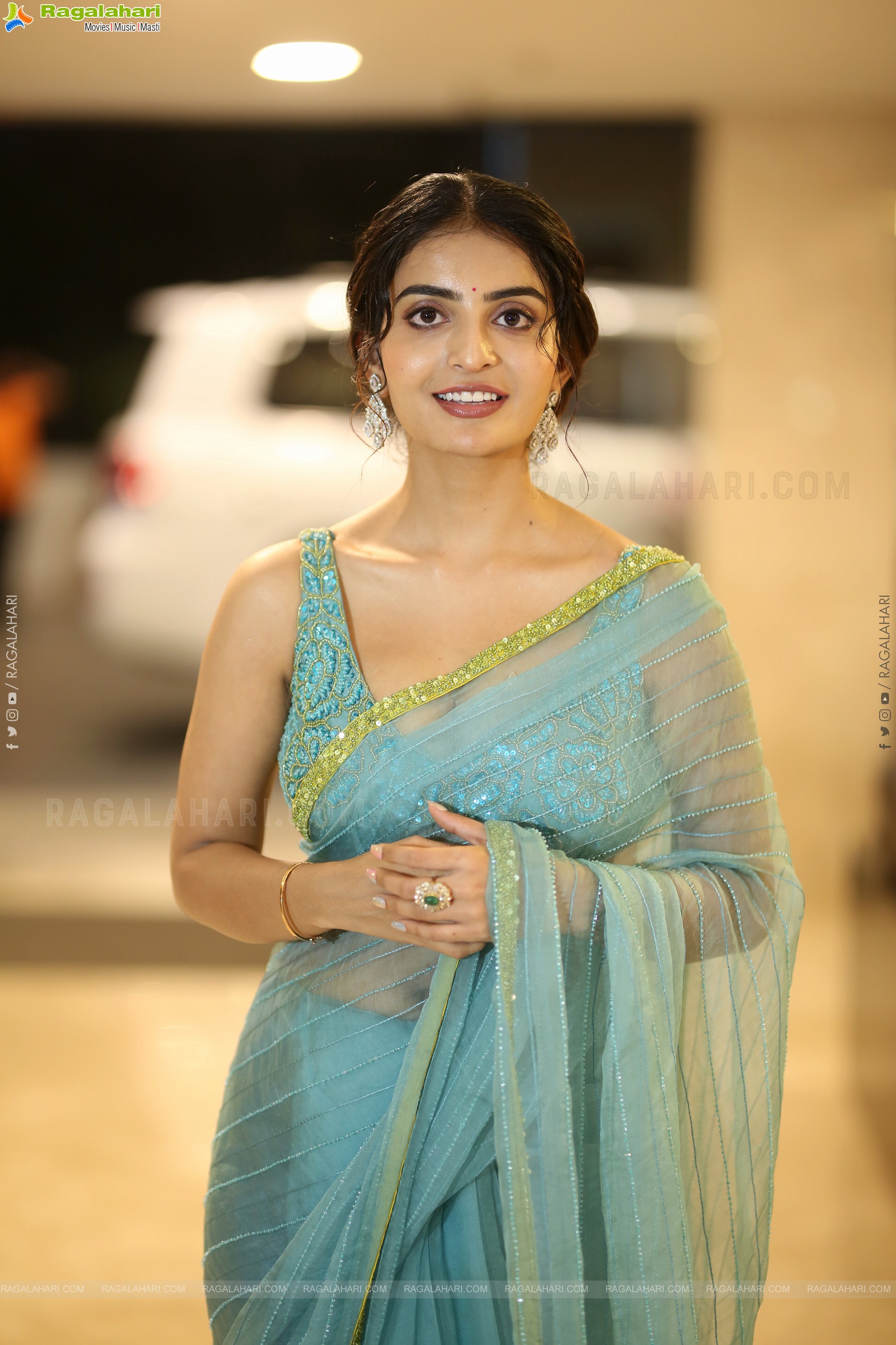 Ananya Nagalla at Sreekakulam Sherlock Holmes Pre-release Event, HD Gallery