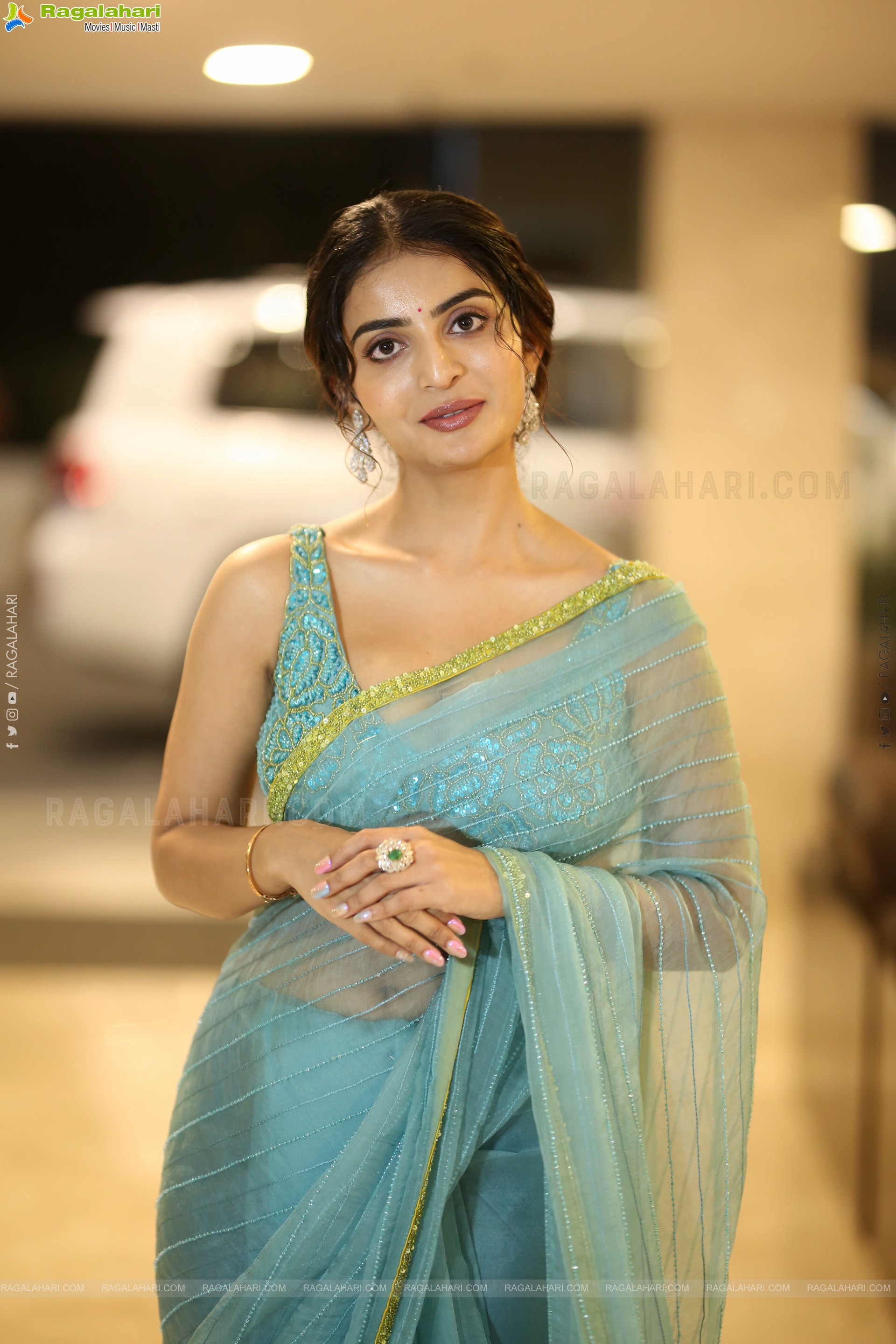 Ananya Nagalla at Sreekakulam Sherlock Holmes Pre-release Event, HD Gallery