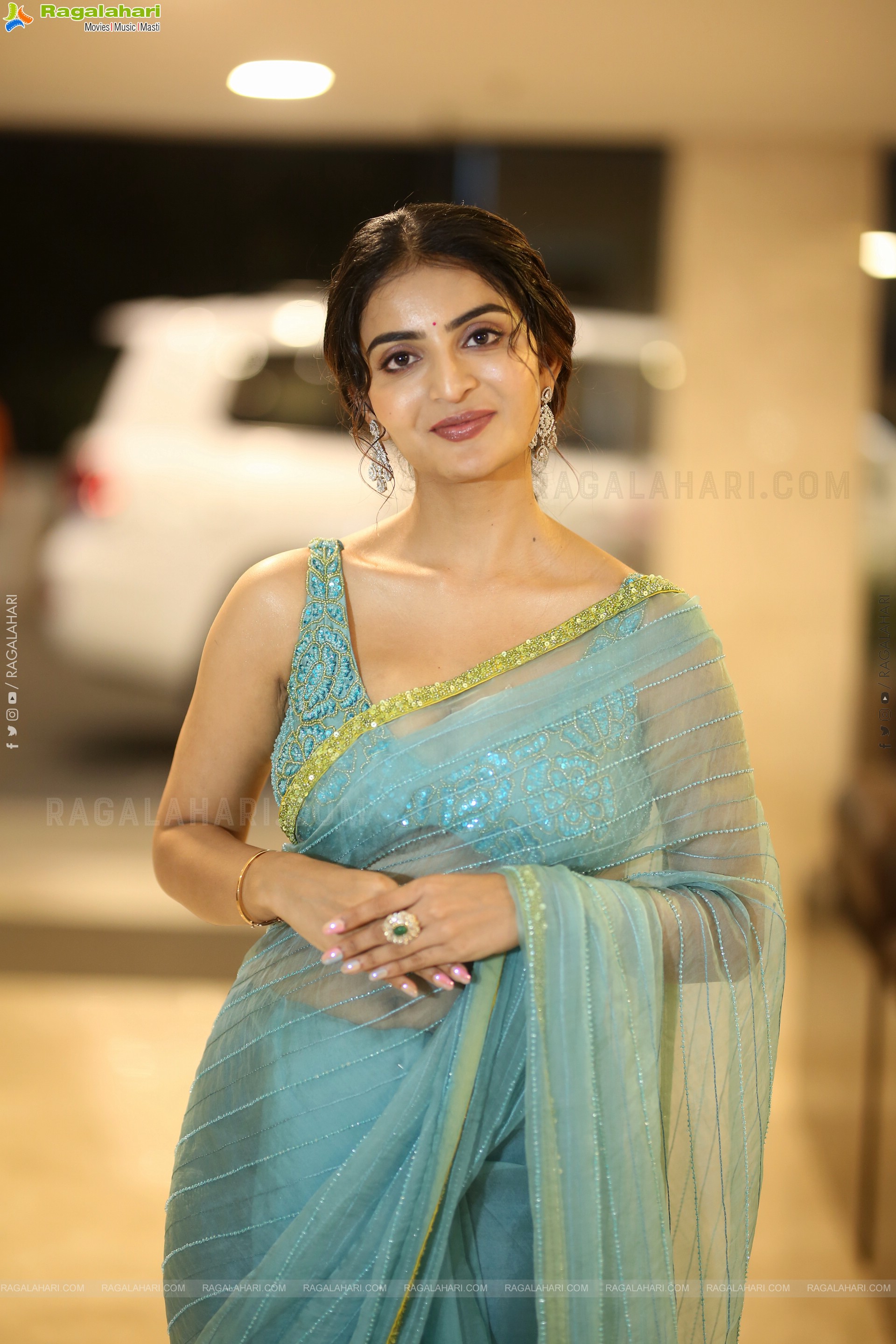 Ananya Nagalla at Sreekakulam Sherlock Holmes Pre-release Event, HD Gallery