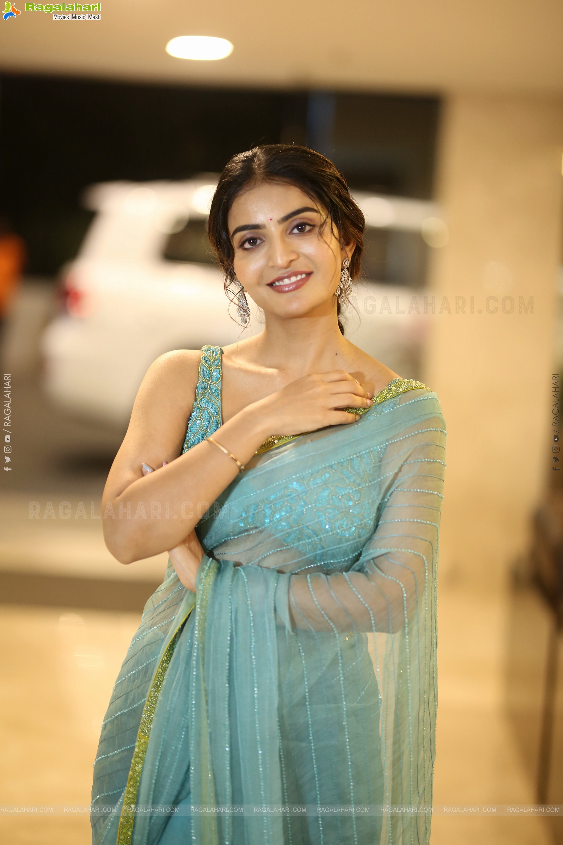 Ananya Nagalla at Sreekakulam Sherlock Holmes Pre-release Event, HD Gallery