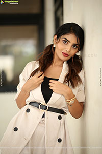 Ananya Nagalla at Sreekakulam Sherlock Holmes Success Meet