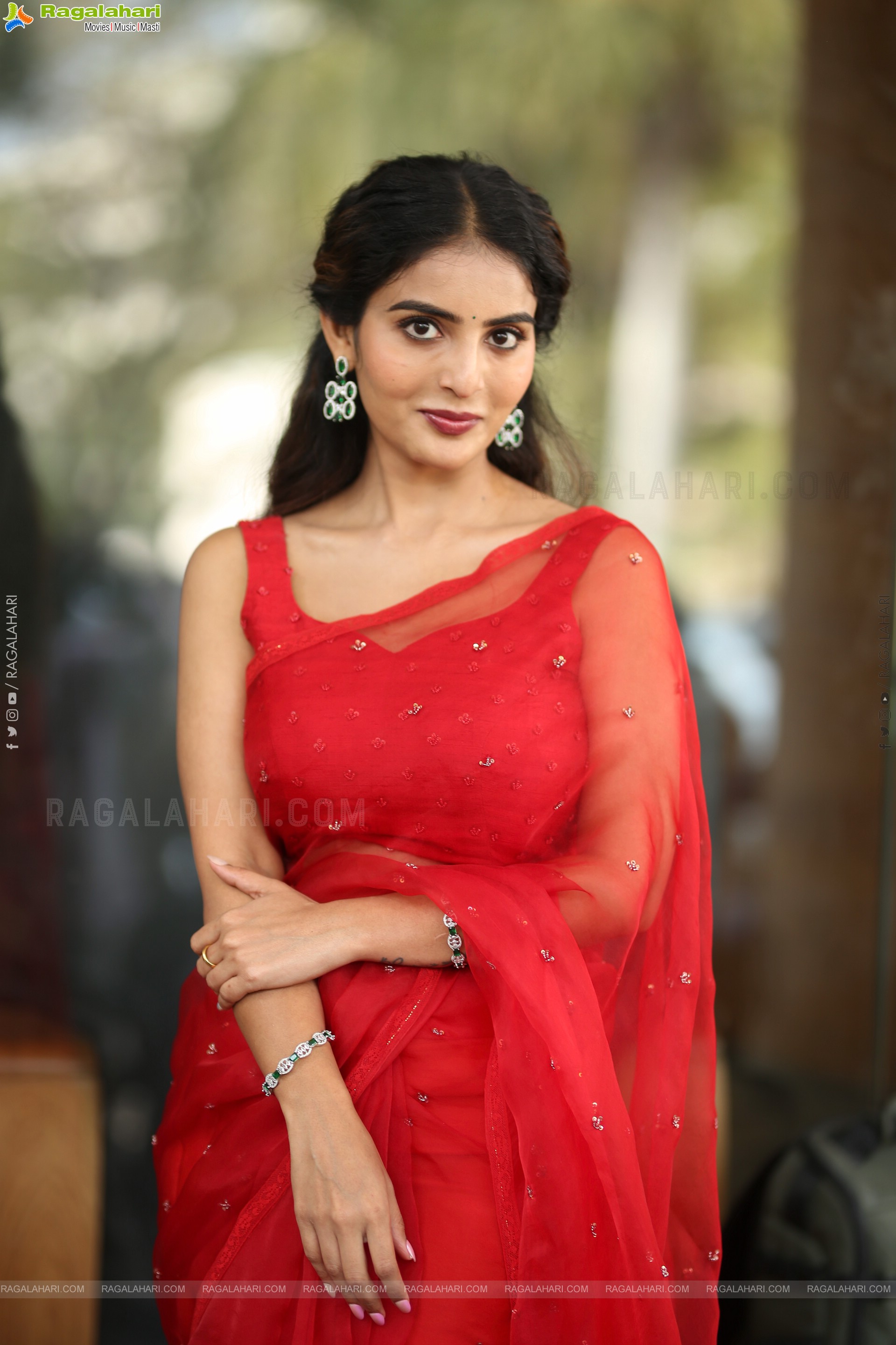 Ananya Nagalla at Sreekakulam Sherlock Holmes Trailer Launch Event, HD Gallery