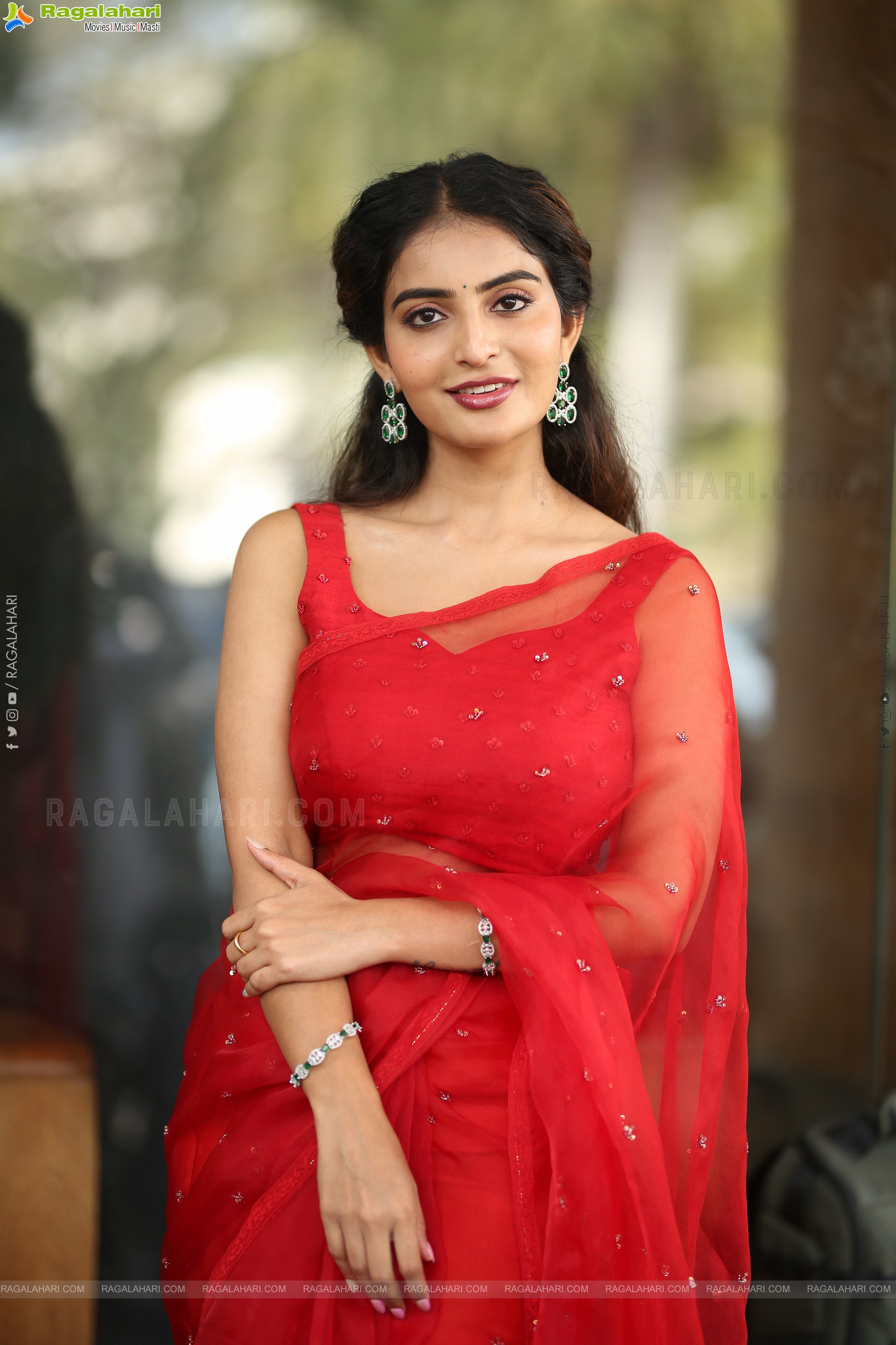 Ananya Nagalla at Sreekakulam Sherlock Holmes Trailer Launch Event, HD Gallery