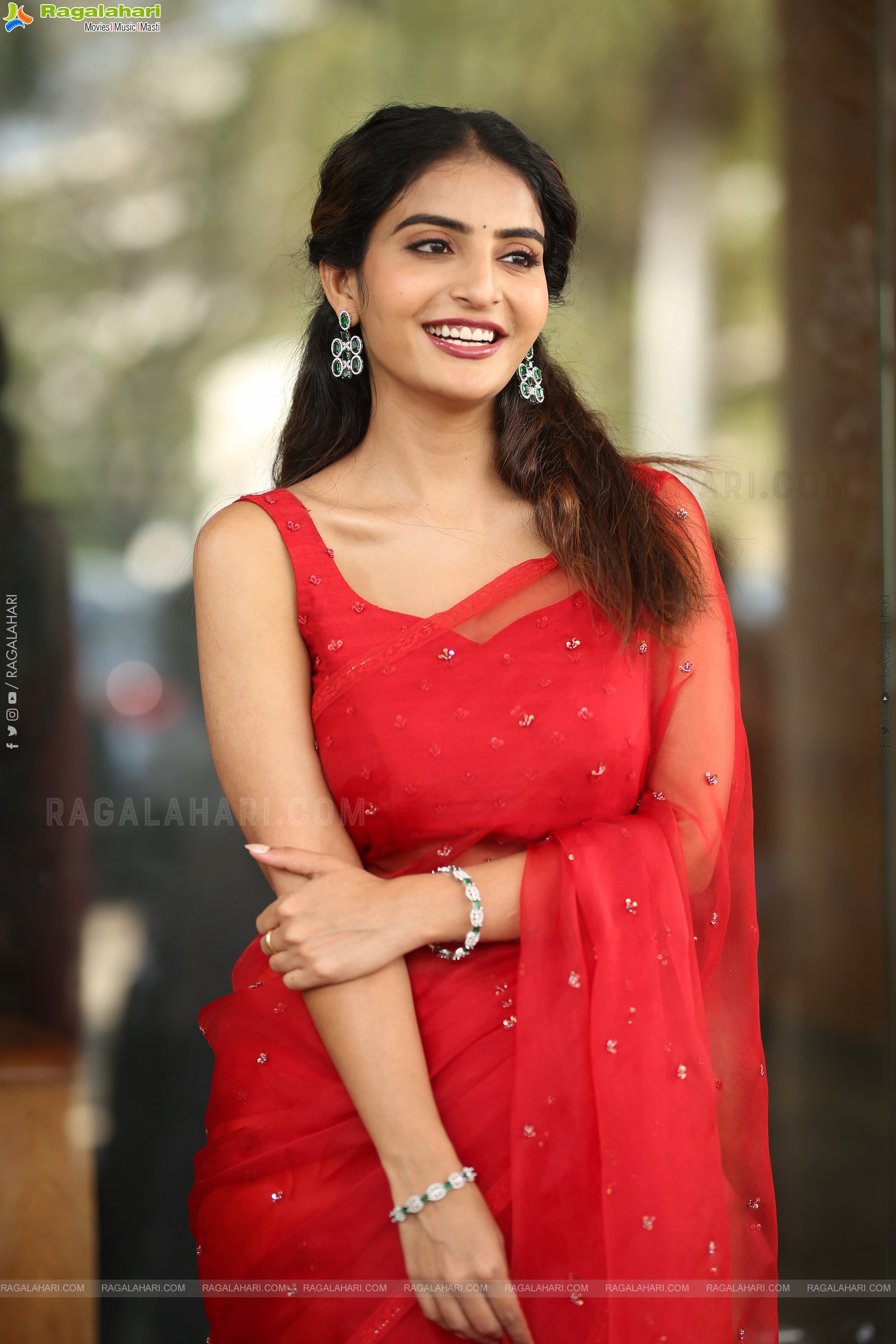 Ananya Nagalla at Sreekakulam Sherlock Holmes Trailer Launch Event, HD Gallery