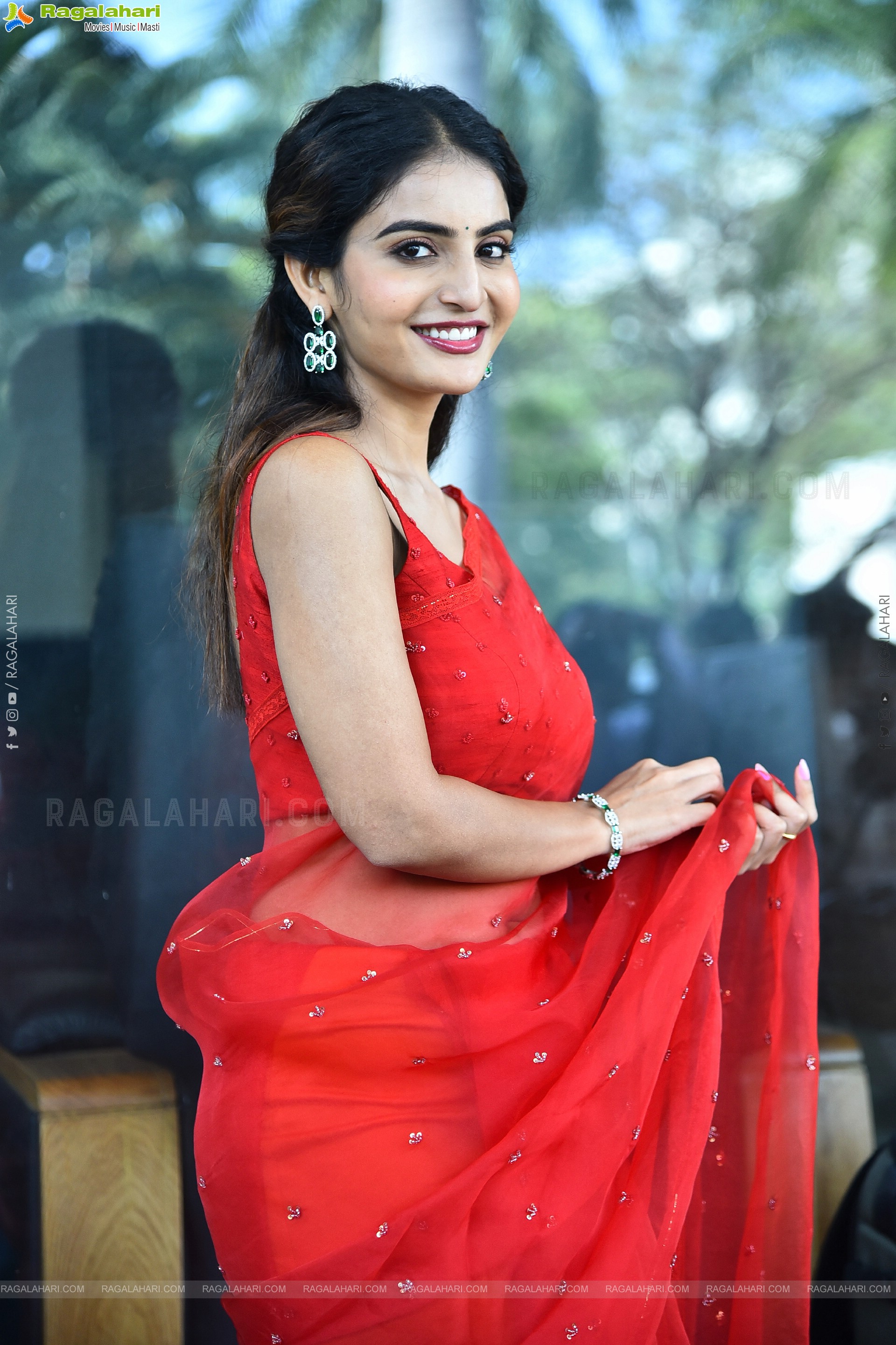 Ananya Nagalla at Sreekakulam Sherlock Holmes Trailer Launch Event, HD Gallery