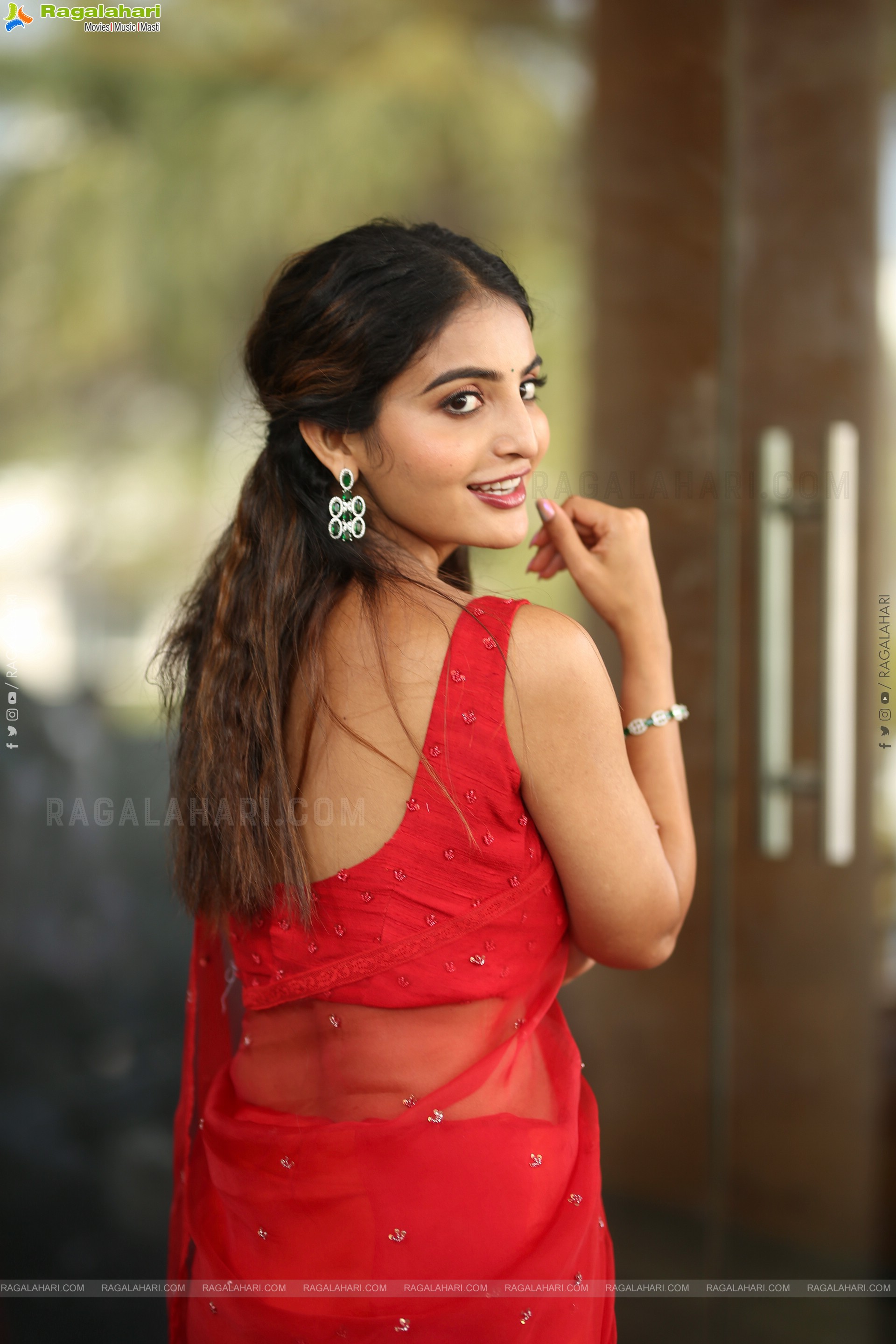 Ananya Nagalla at Sreekakulam Sherlock Holmes Trailer Launch Event, HD Gallery