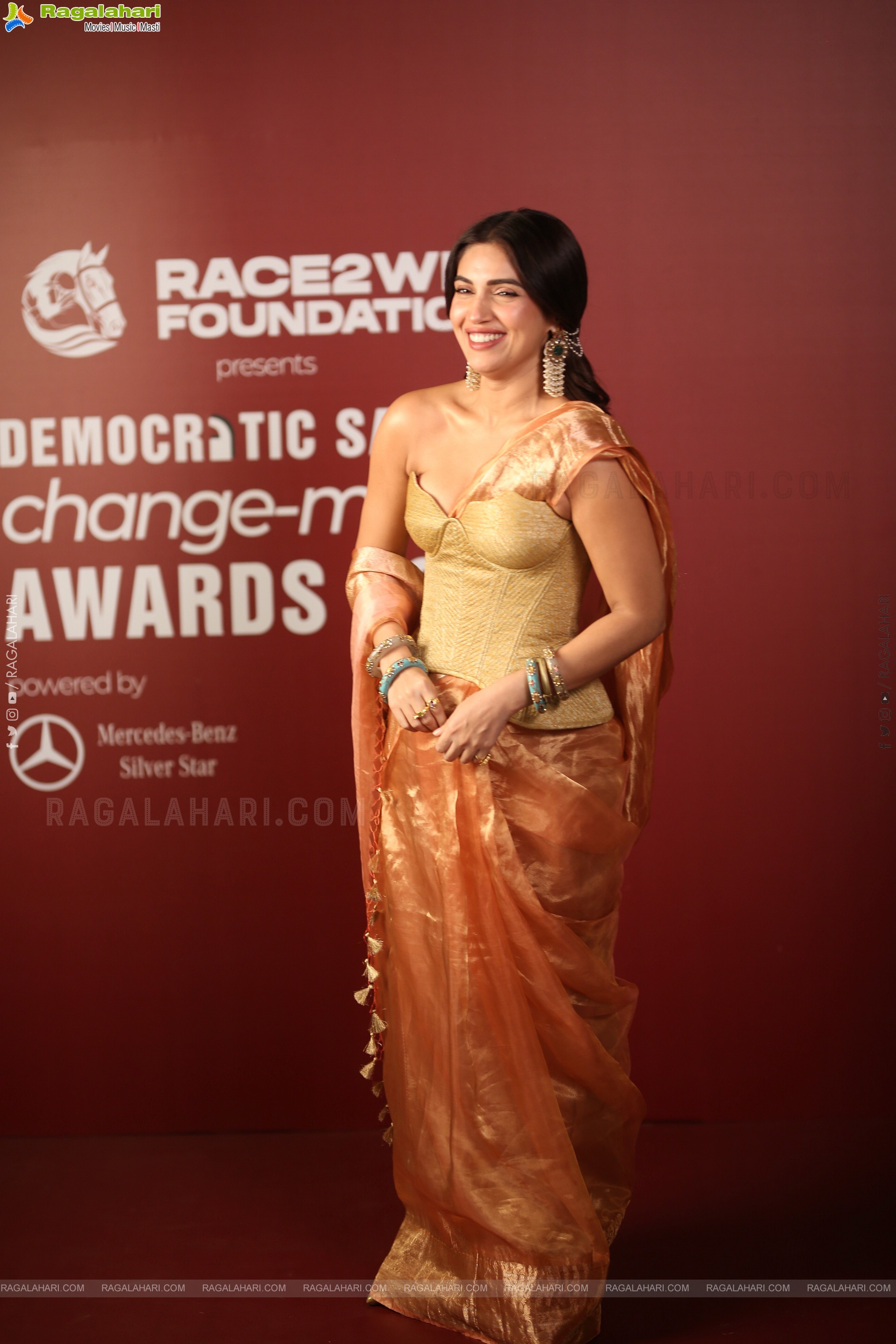 Bhumi Pednekar at Democratic Sangha Change-Maker Awards, HD Gallery