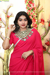 Bramarambika stills in Red Saree, HD Gallery