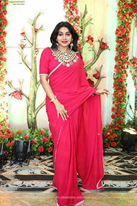 Bramarambika stills in Red Saree, HD Gallery