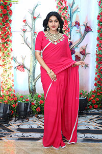 Bramarambika stills in Red Saree, HD Gallery