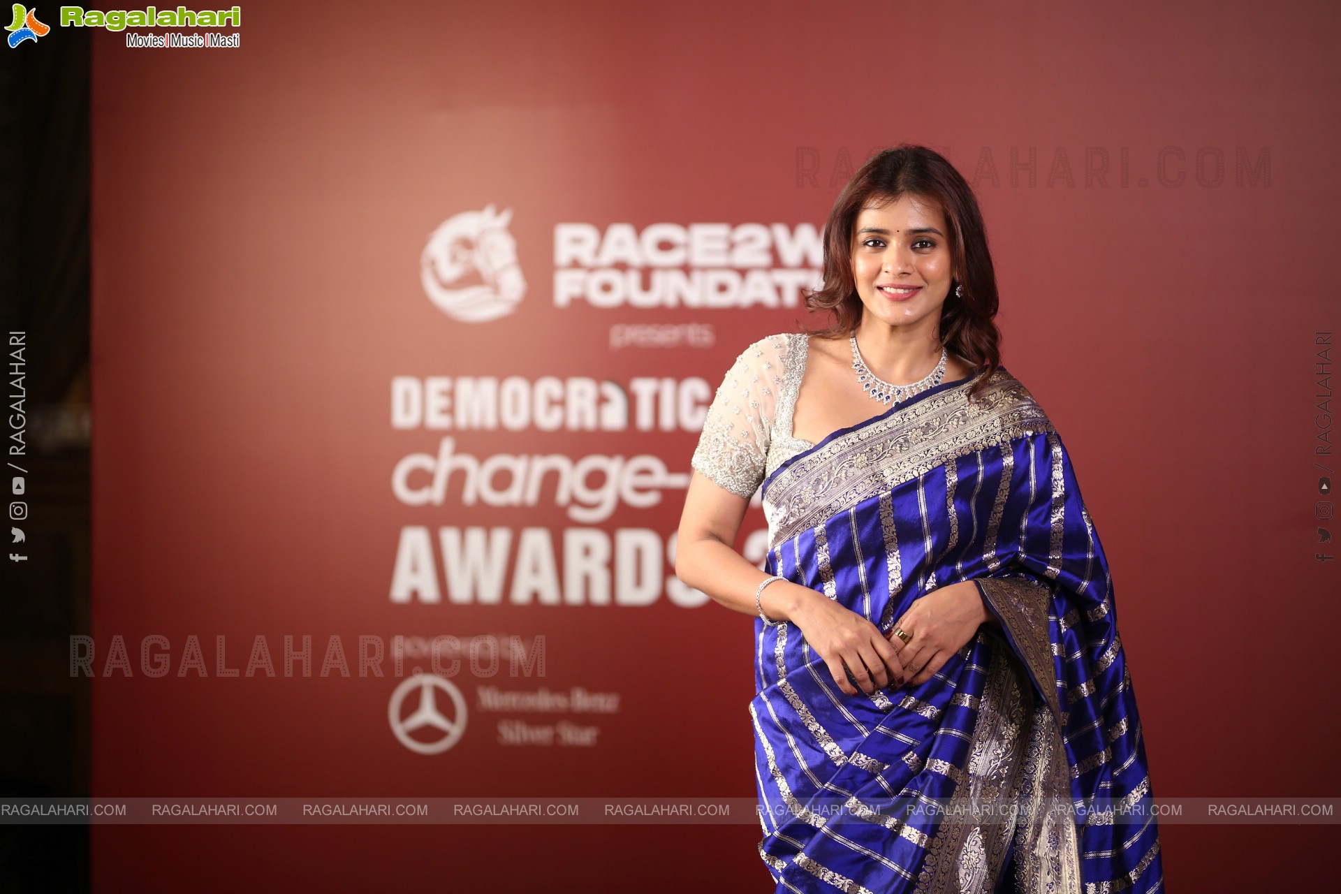 Hebah Patel at Democratic Sangha Change-Maker Awards, HD Gallery