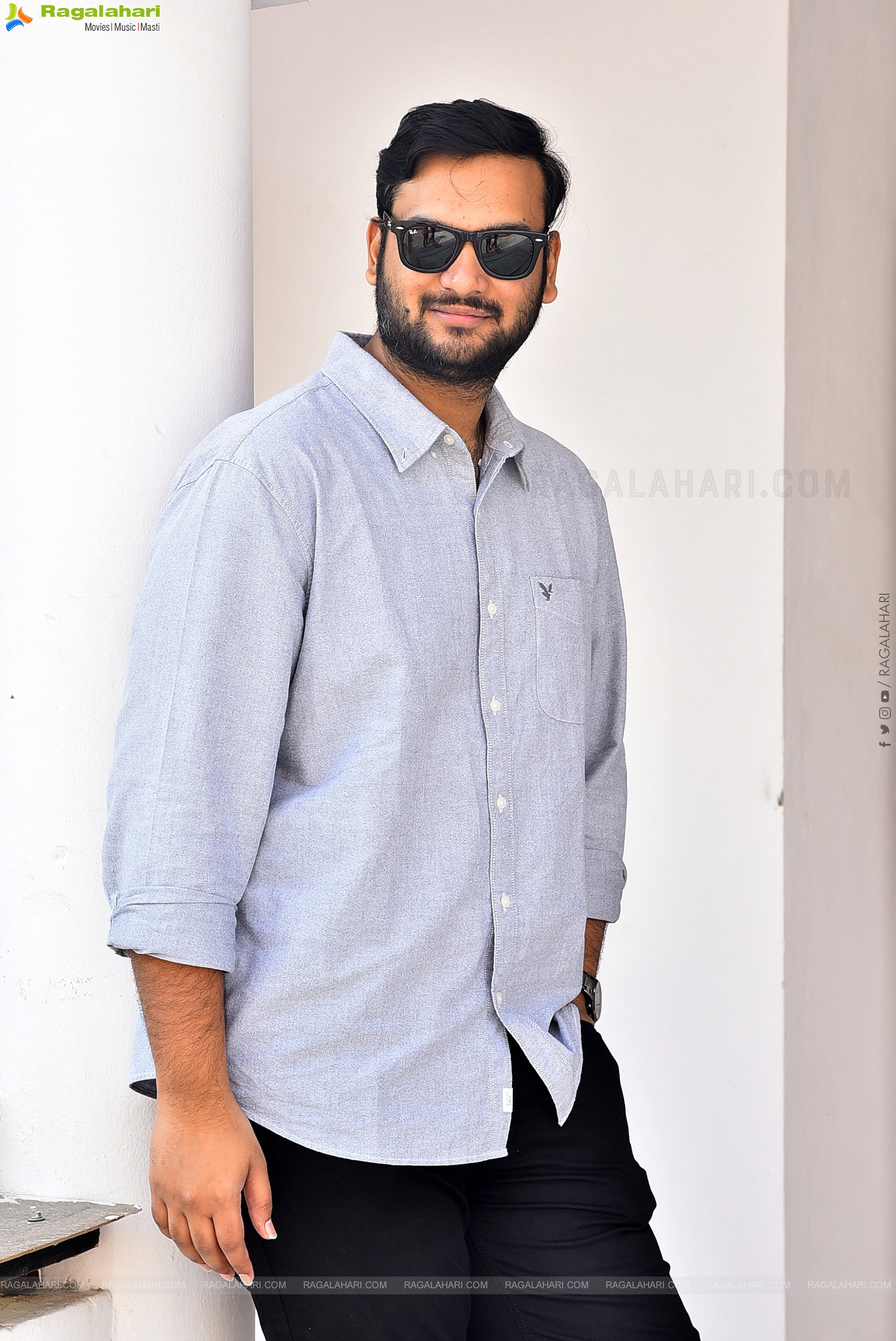 Producer Laharidhar at Drinker Sai Interview, HD Gallery