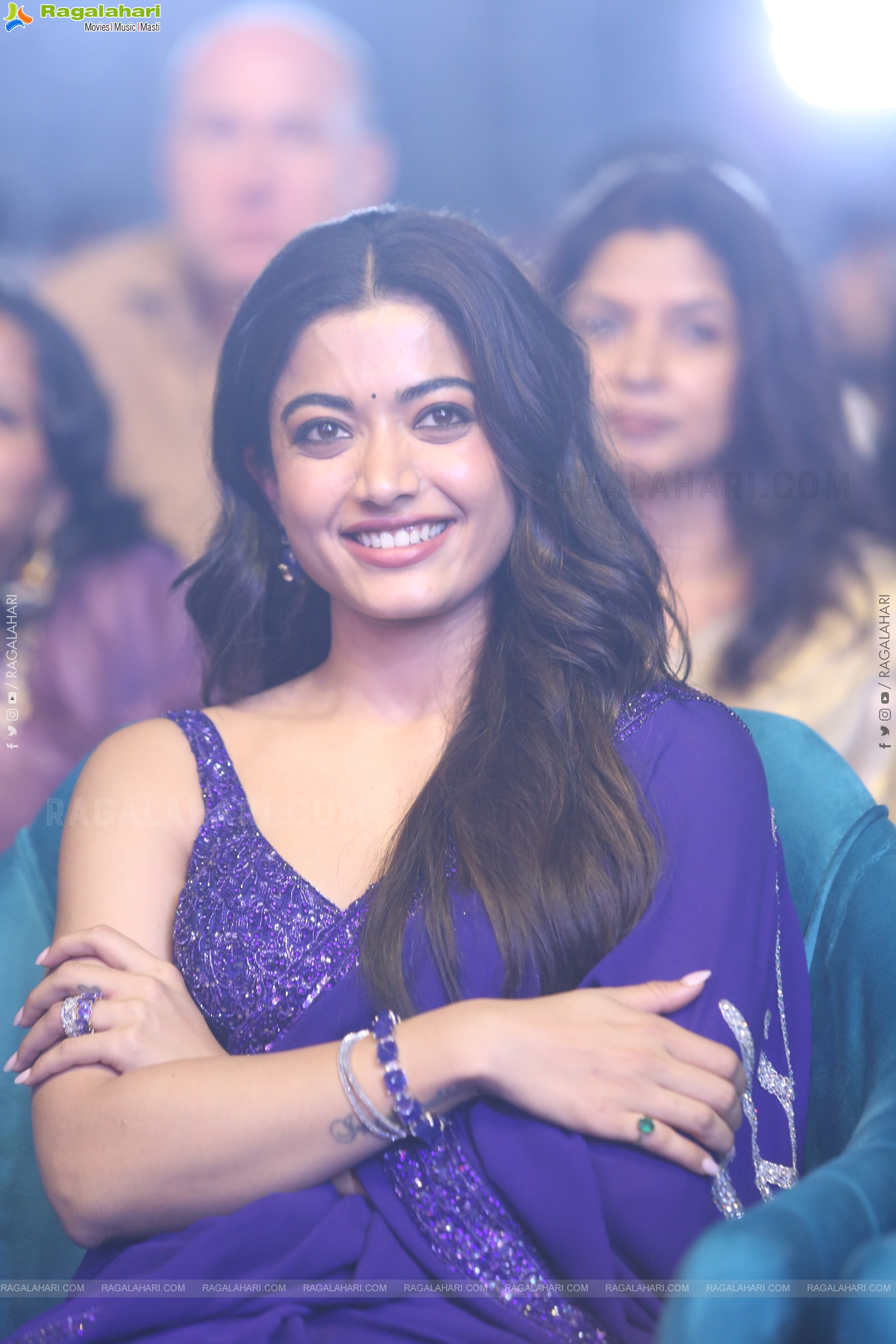 Rashmika at Pushpa 2 Pre Release Event, HD Gallery