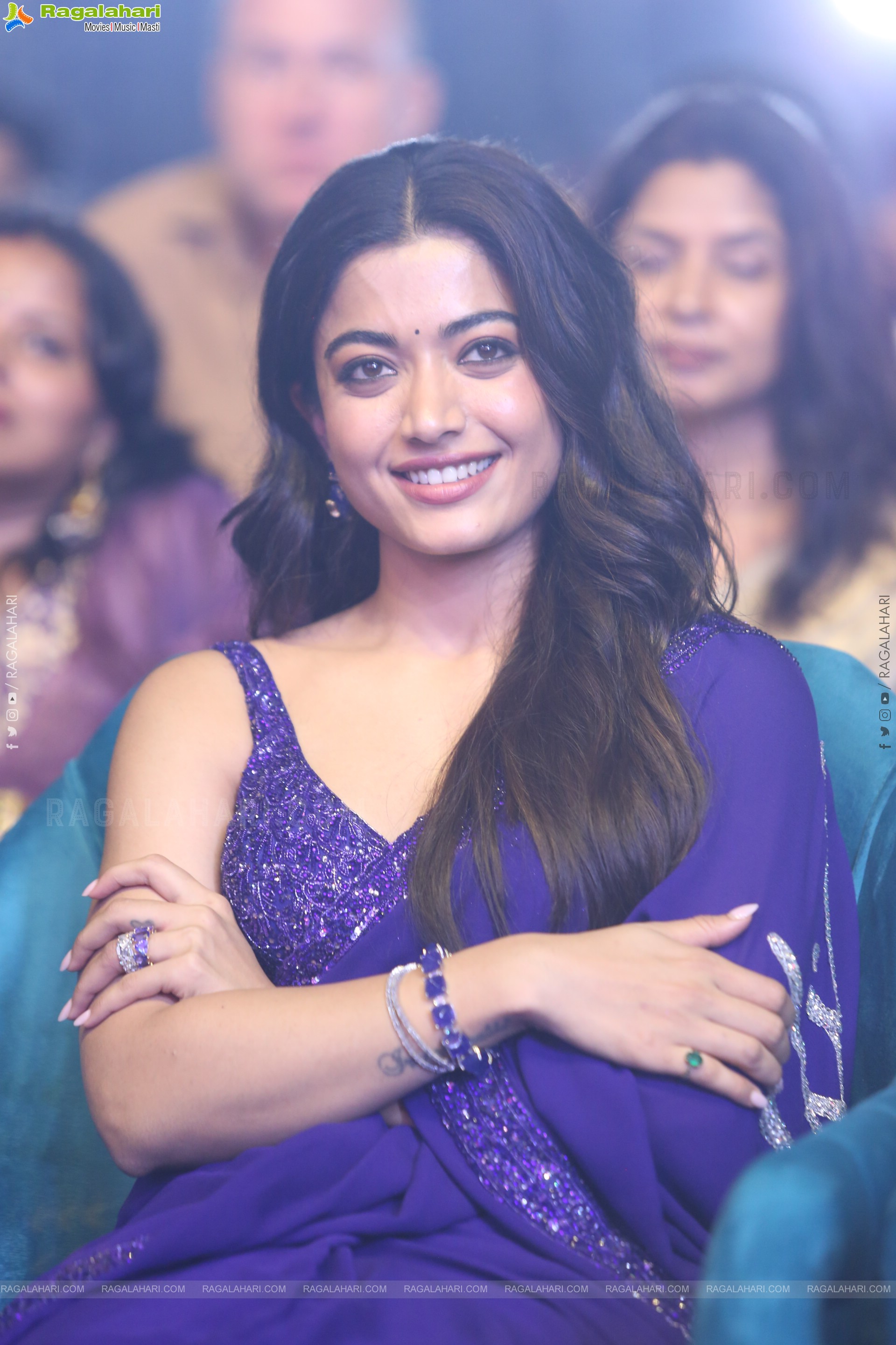 Rashmika at Pushpa 2 Pre Release Event, HD Gallery