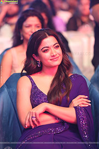 Rashmika at Pushpa 2 Pre Release Event, HD Gallery