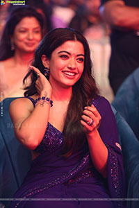 Rashmika at Pushpa 2 Pre Release Event, HD Gallery