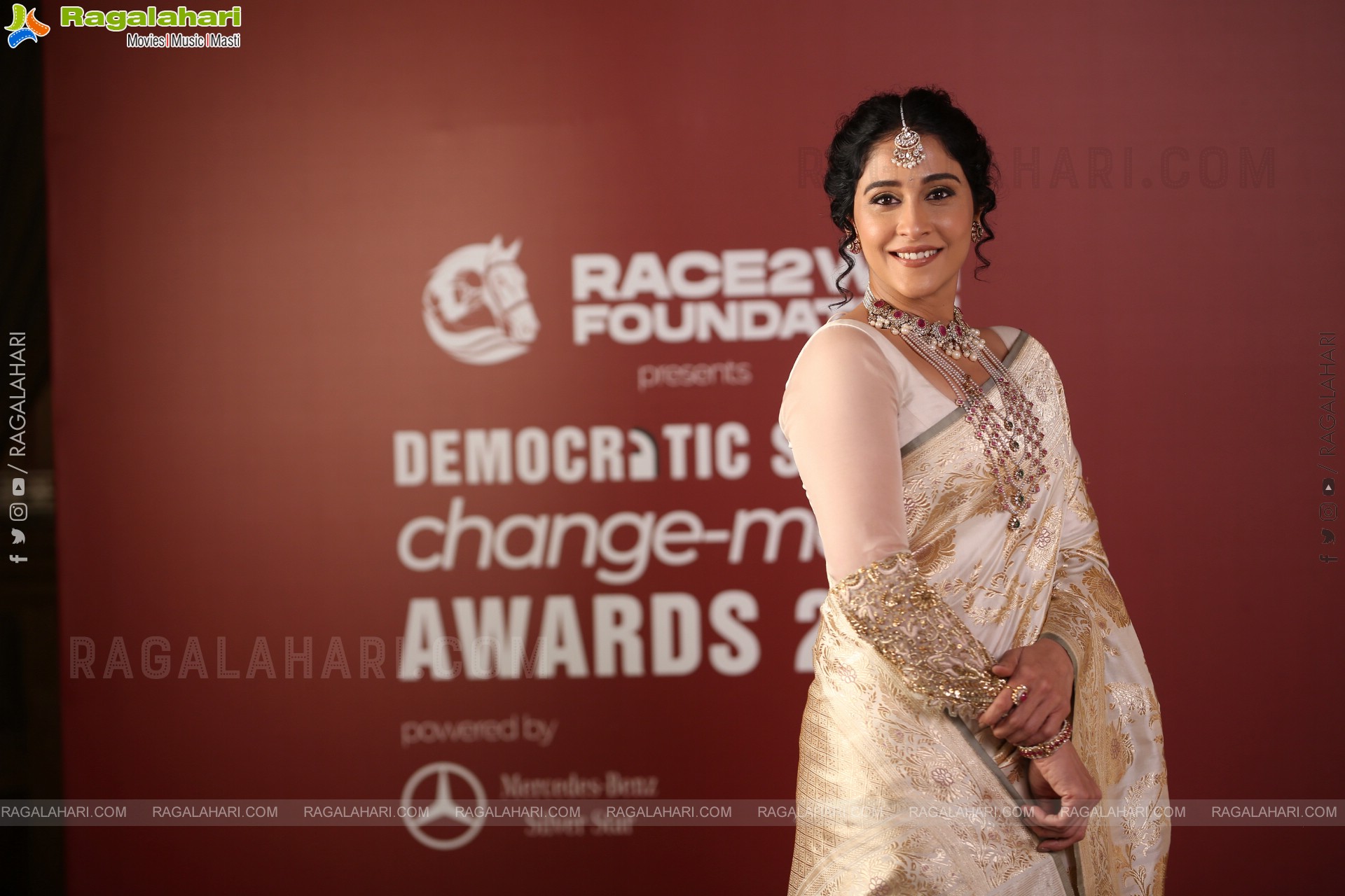 Regina Cassandra at Democratic Sangha Change-Maker Awards 2024, HD Gallery