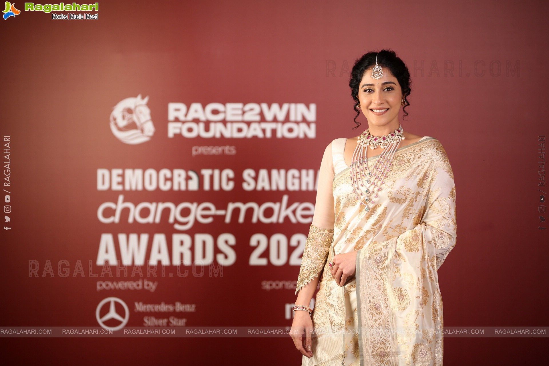 Regina Cassandra at Democratic Sangha Change-Maker Awards 2024, HD Gallery