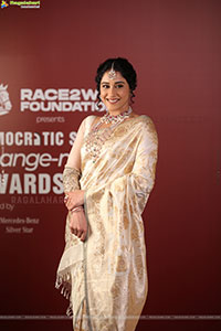 Regina Cassandra at Democratic Sangha Change-Maker Awards