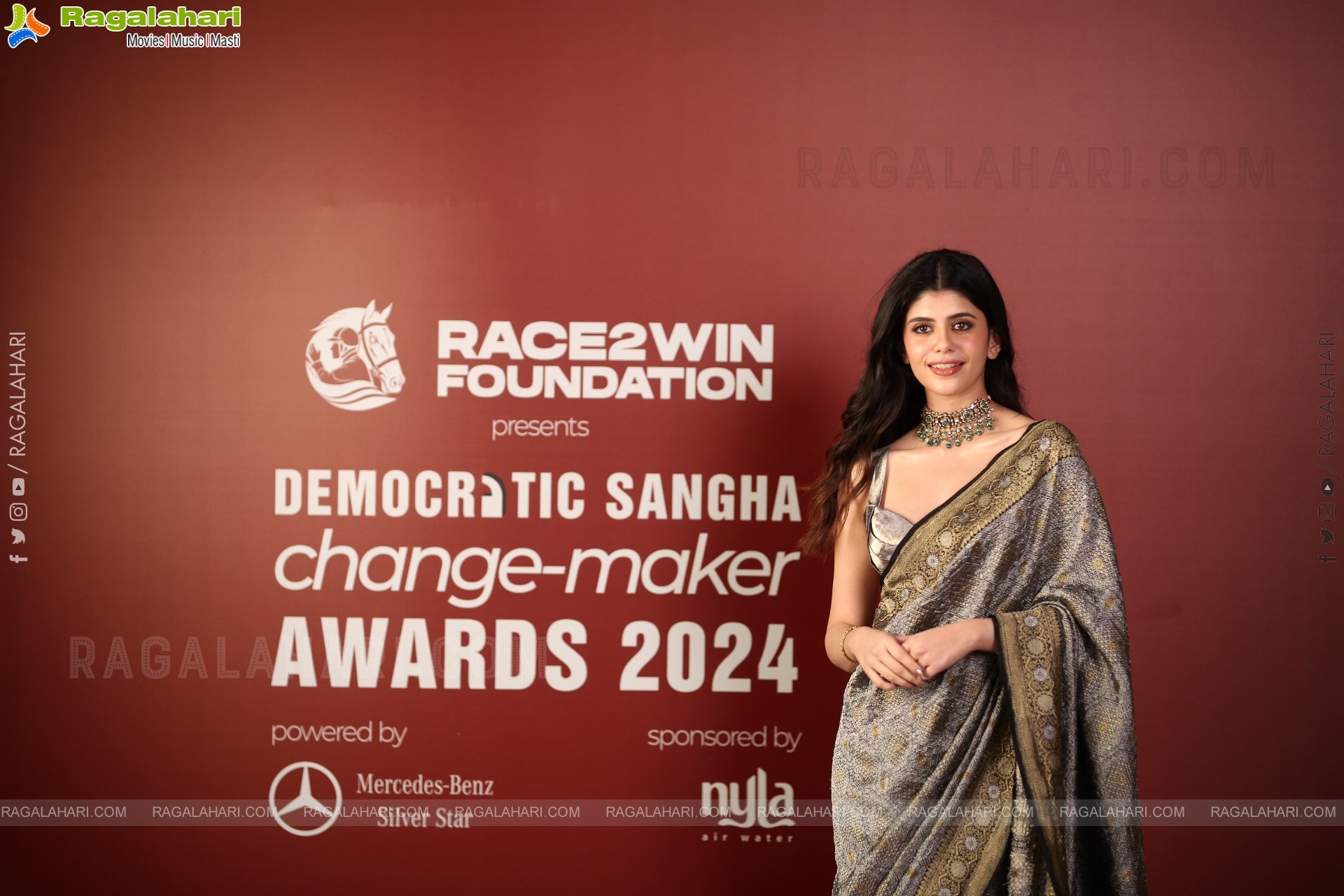 Sanjana Sanghi at Democratic Sangha Change-Maker Awards Event, HD Gallery