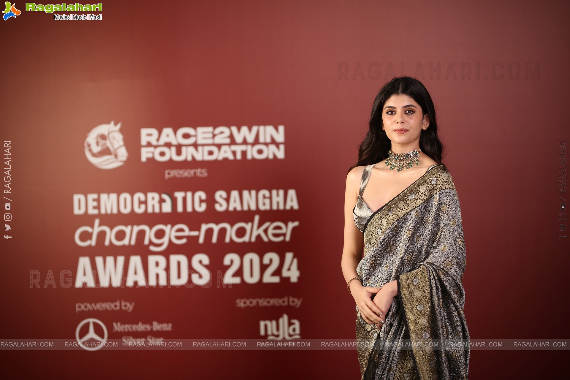 Sanjana Sanghi at Democratic Sangha Change-Maker Awards Event, HD Gallery