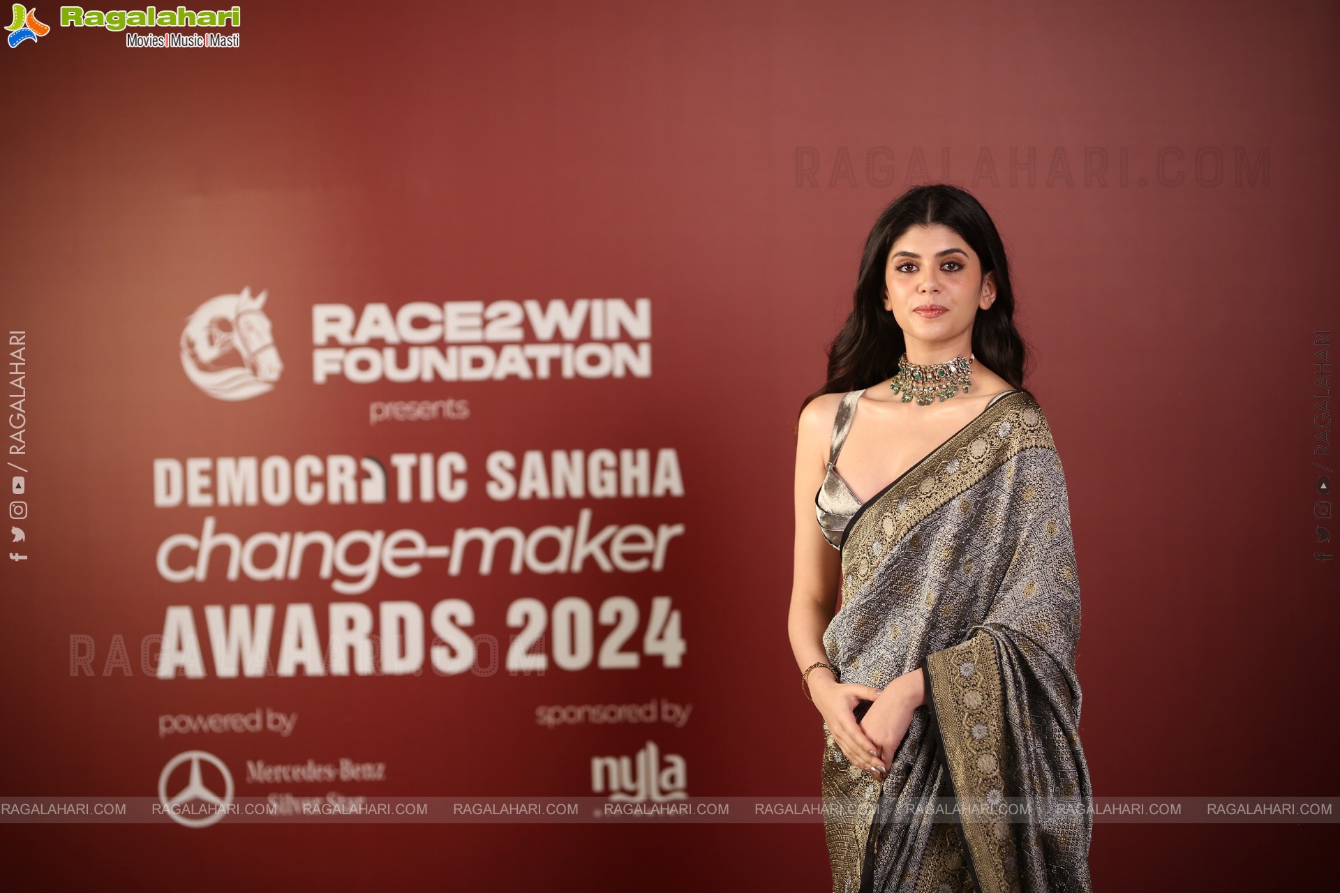 Sanjana Sanghi at Democratic Sangha Change-Maker Awards Event, HD Gallery