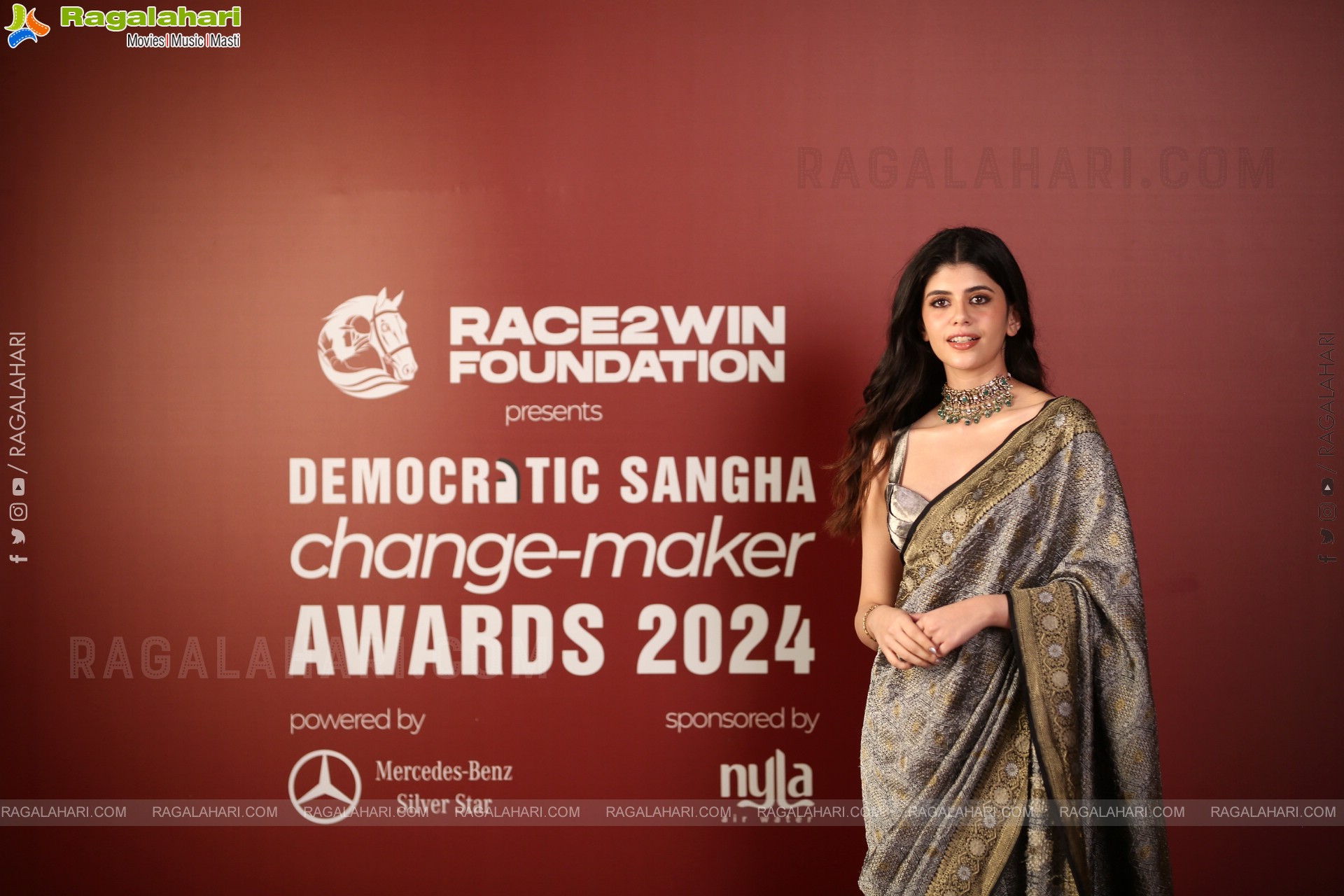 Sanjana Sanghi at Democratic Sangha Change-Maker Awards Event, HD Gallery