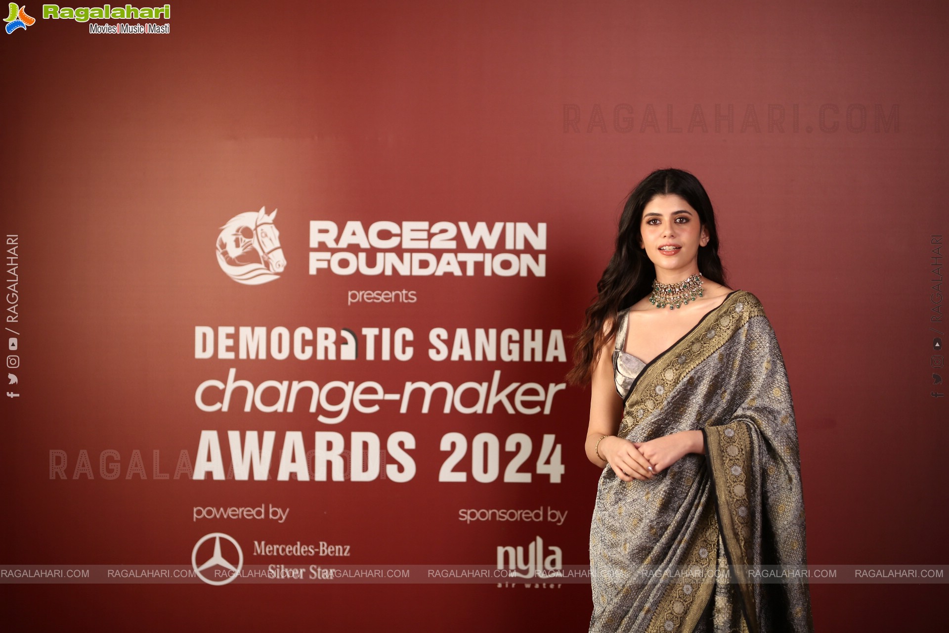 Sanjana Sanghi at Democratic Sangha Change-Maker Awards Event, HD Gallery