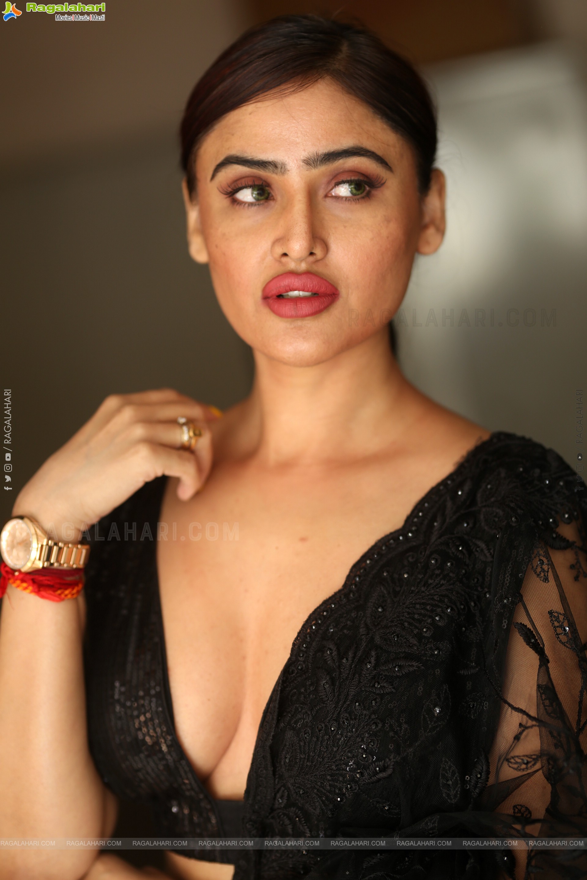 Sony Charishta at Misses Queen of Telangana Poster Launch, HD Gallery