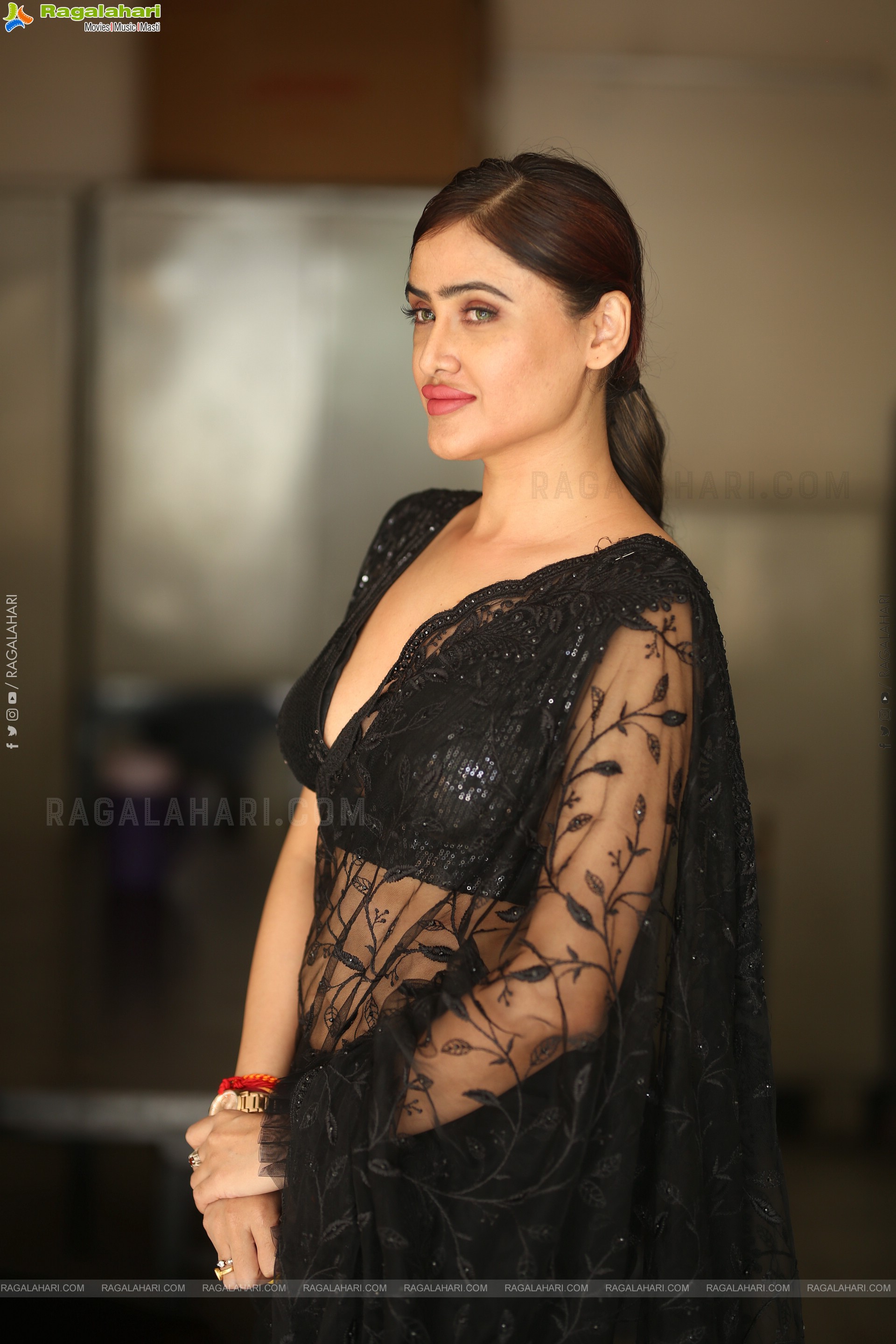 Sony Charishta at Misses Queen of Telangana Poster Launch, HD Gallery