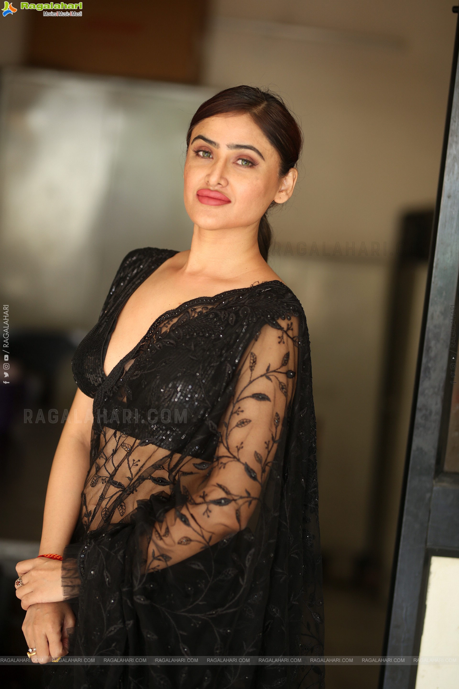 Sony Charishta at Misses Queen of Telangana Poster Launch, HD Gallery