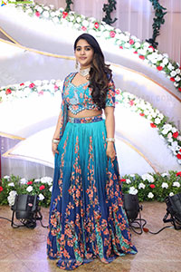 Sravanthi Chokarapu in Elegant Silk Lehenga Choli