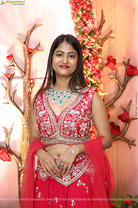 Srivani Naidu stills in Designer Lehenga Choli, HD Gallery