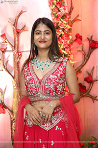 Srivani Naidu stills in Designer Lehenga Choli, HD Gallery