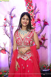 Srivani Naidu stills in Designer Lehenga Choli, HD Gallery