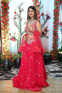 Srivani Naidu stills in Designer Lehenga Choli, HD Gallery