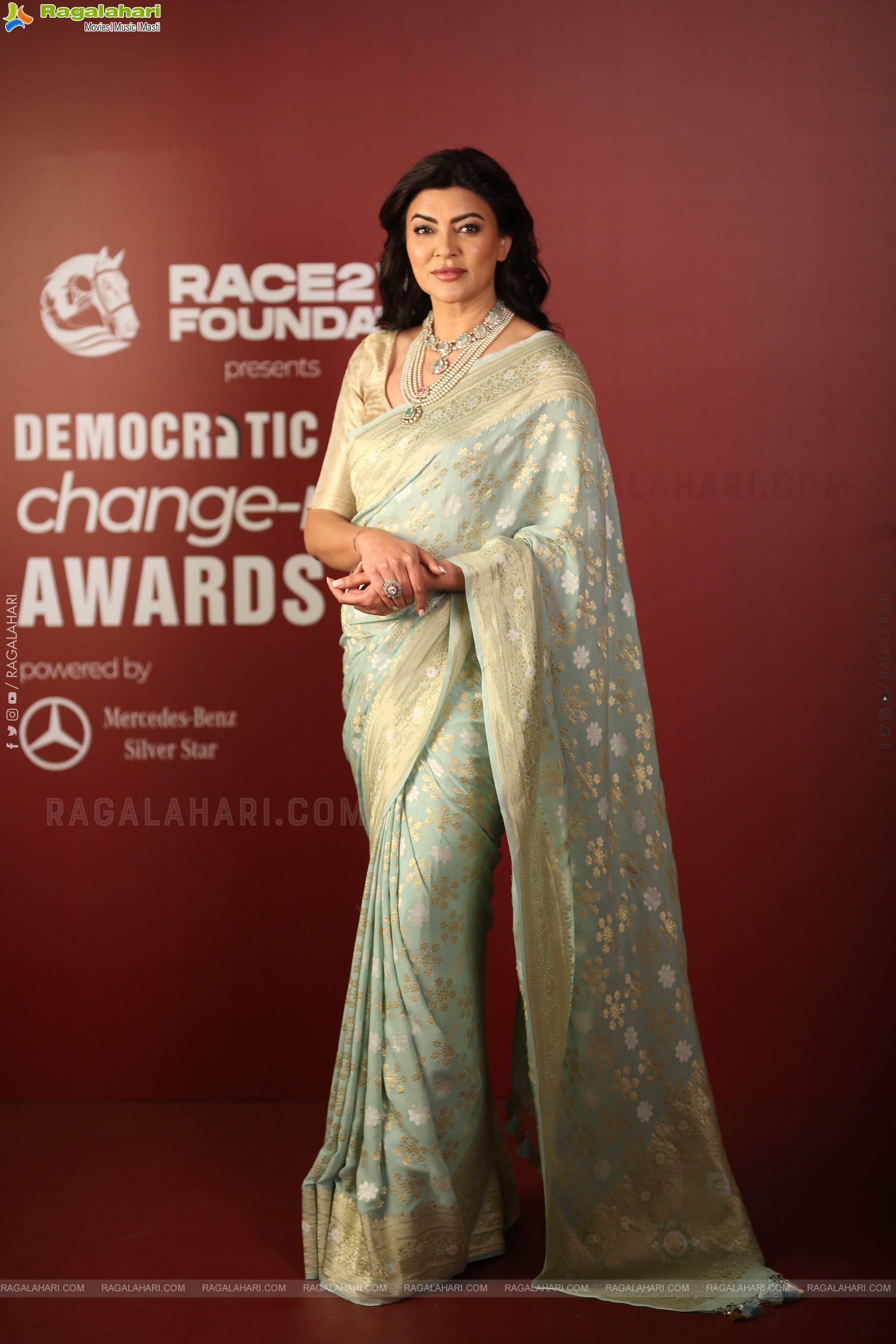 Sushmita Sen at Democratic Sangha Change-Maker Awards 2024, HD Gallery