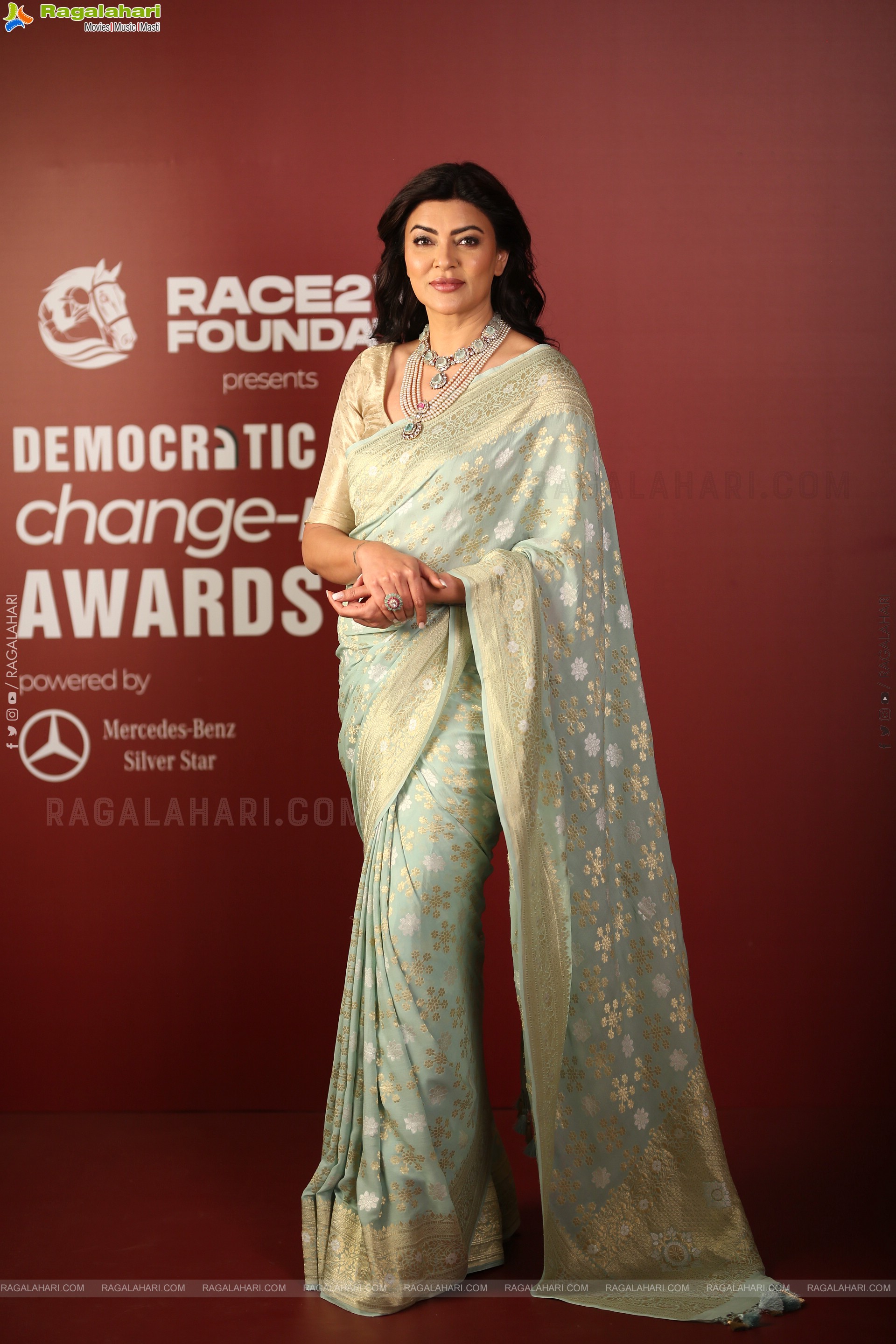 Sushmita Sen at Democratic Sangha Change-Maker Awards 2024, HD Gallery