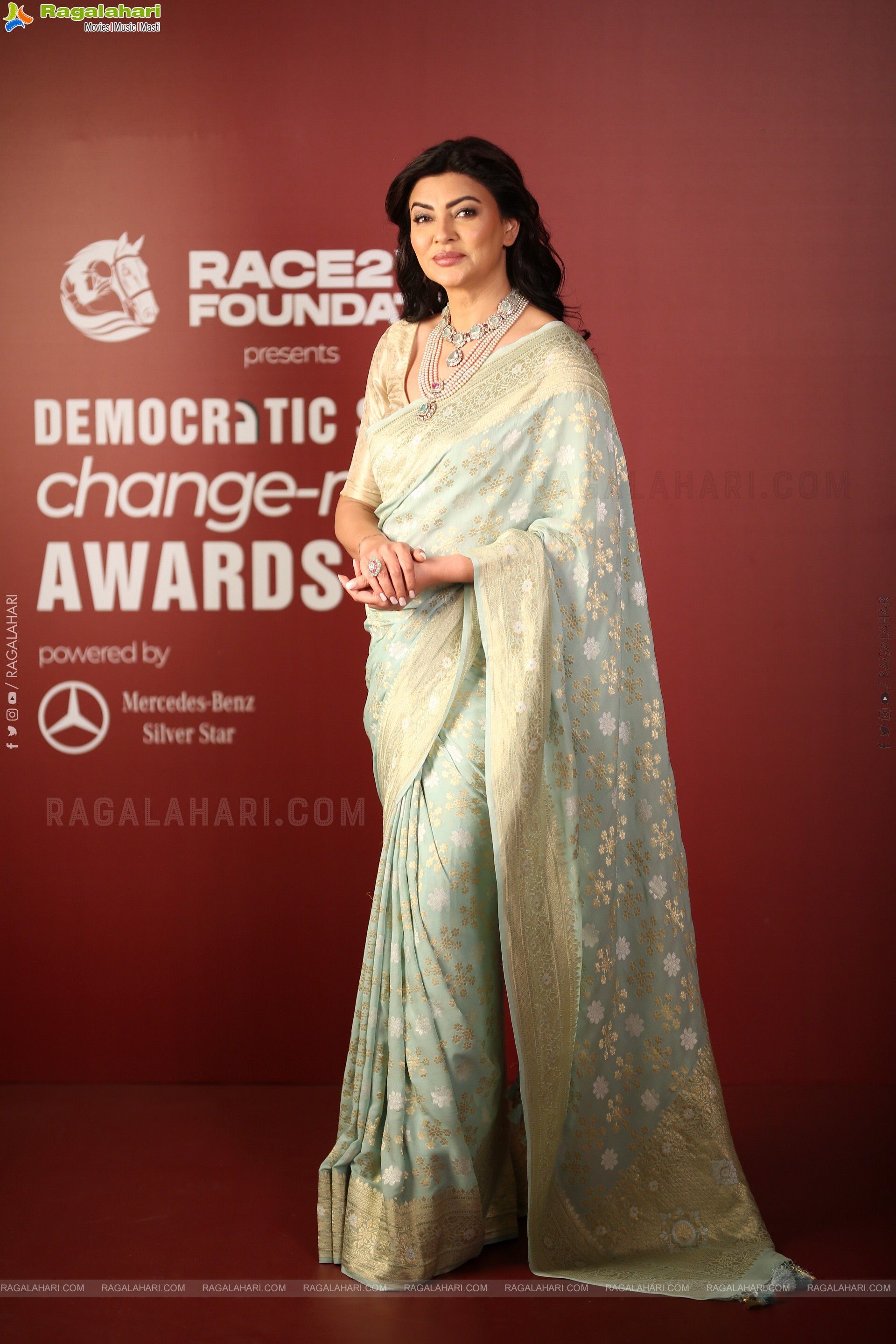 Sushmita Sen at Democratic Sangha Change-Maker Awards 2024, HD Gallery