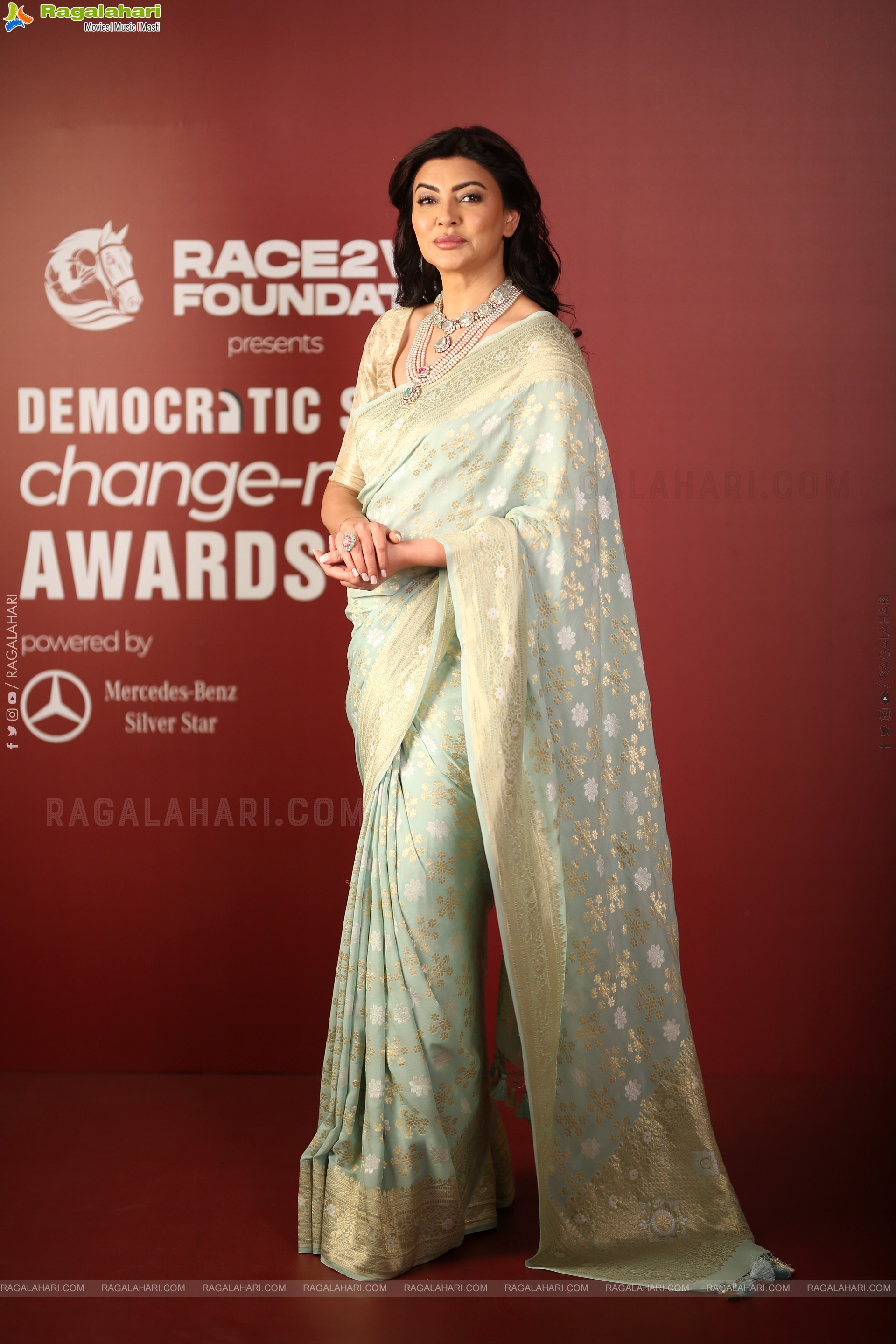 Sushmita Sen at Democratic Sangha Change-Maker Awards 2024, HD Gallery