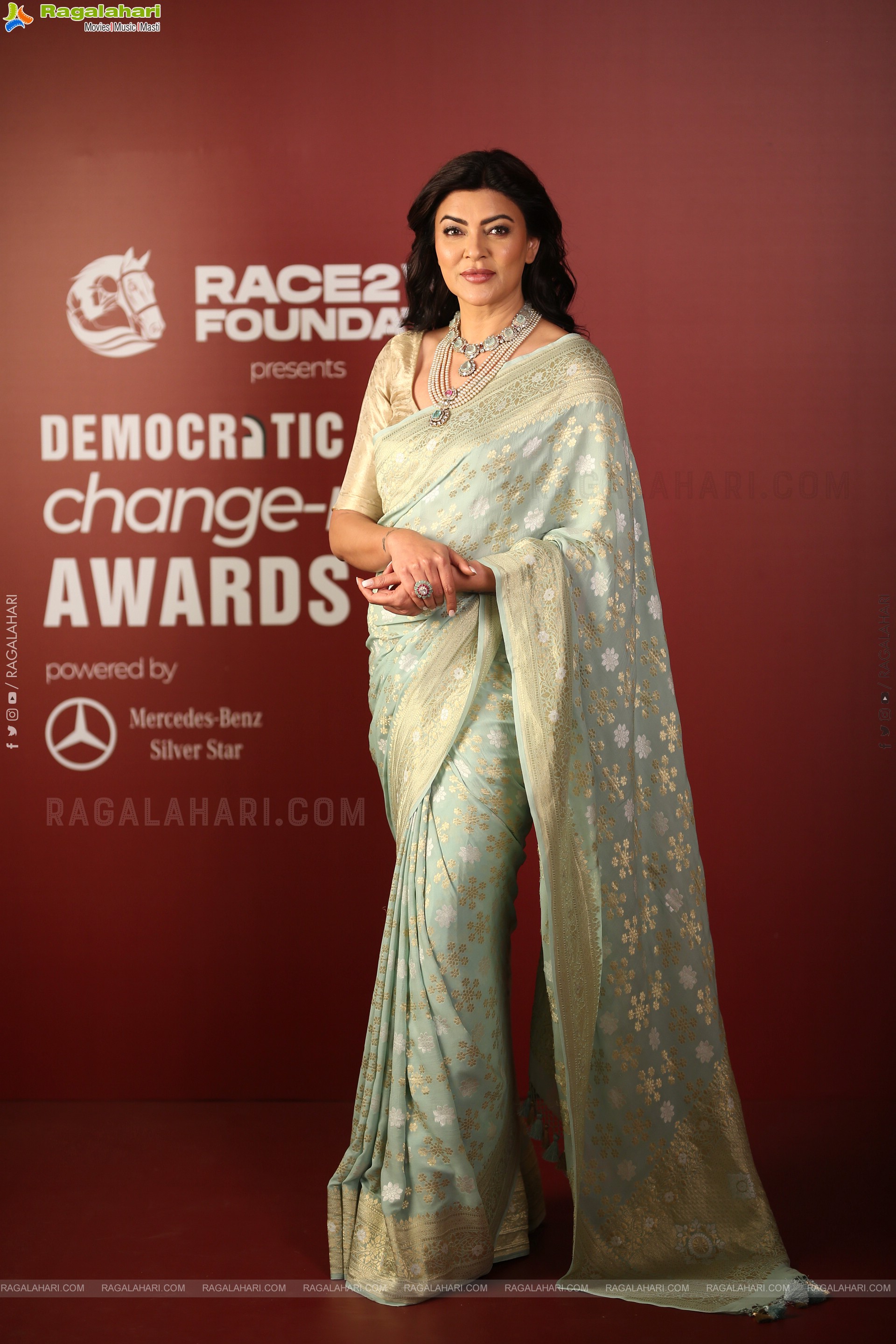 Sushmita Sen at Democratic Sangha Change-Maker Awards 2024, HD Gallery