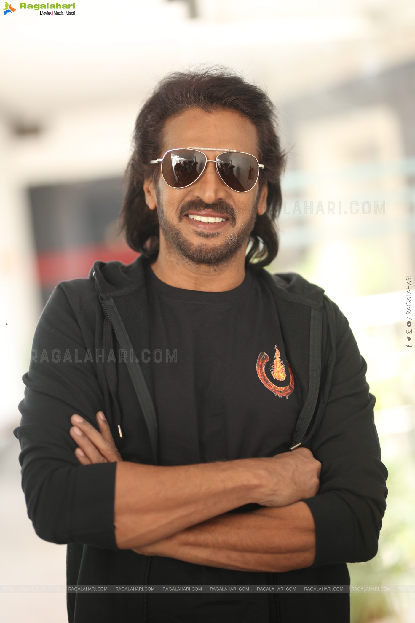 Hero Upendra at UI Movie Interview, HD Gallery